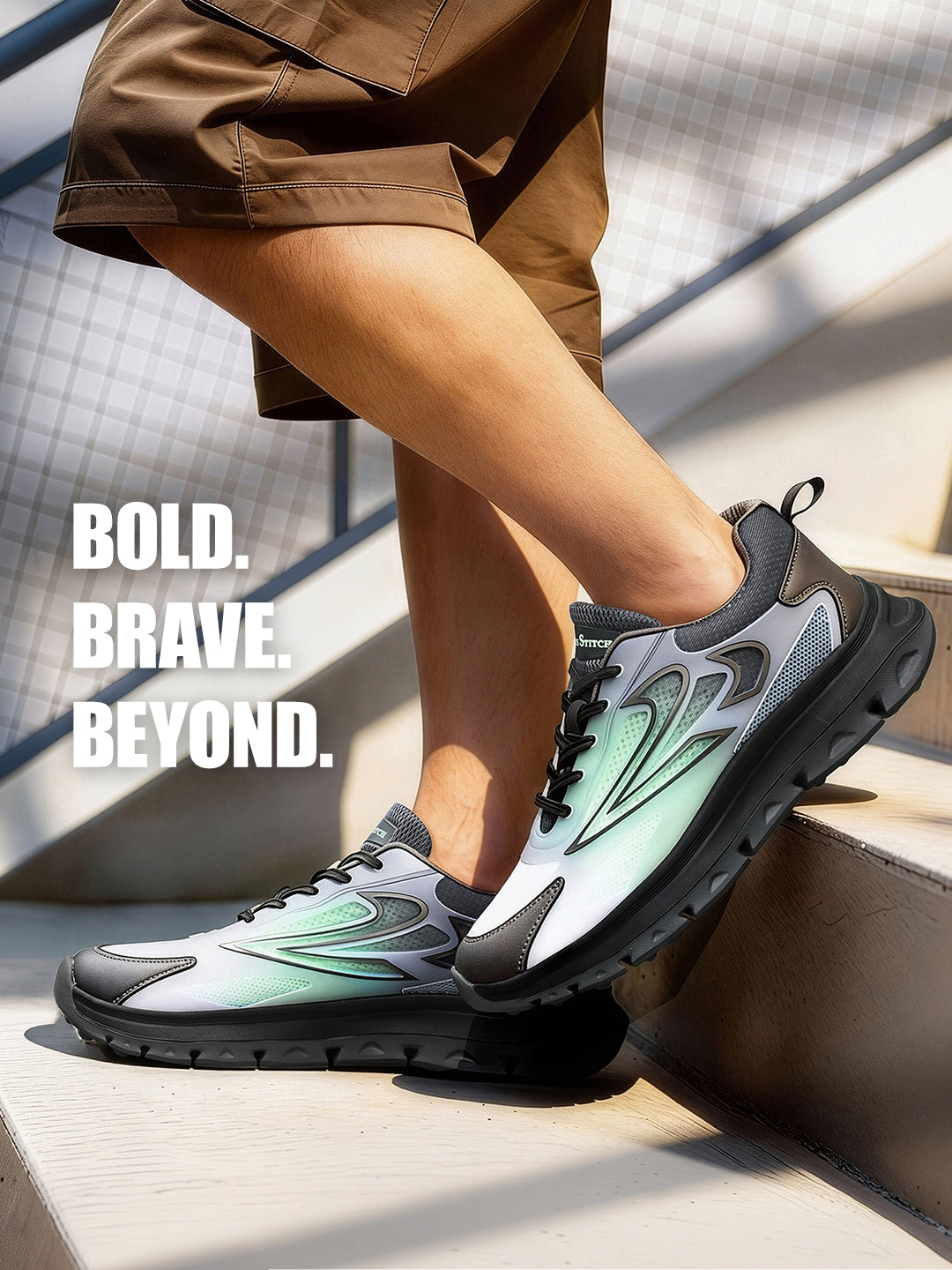 Hound Grey Lightweight Athleisure Sport Shoes