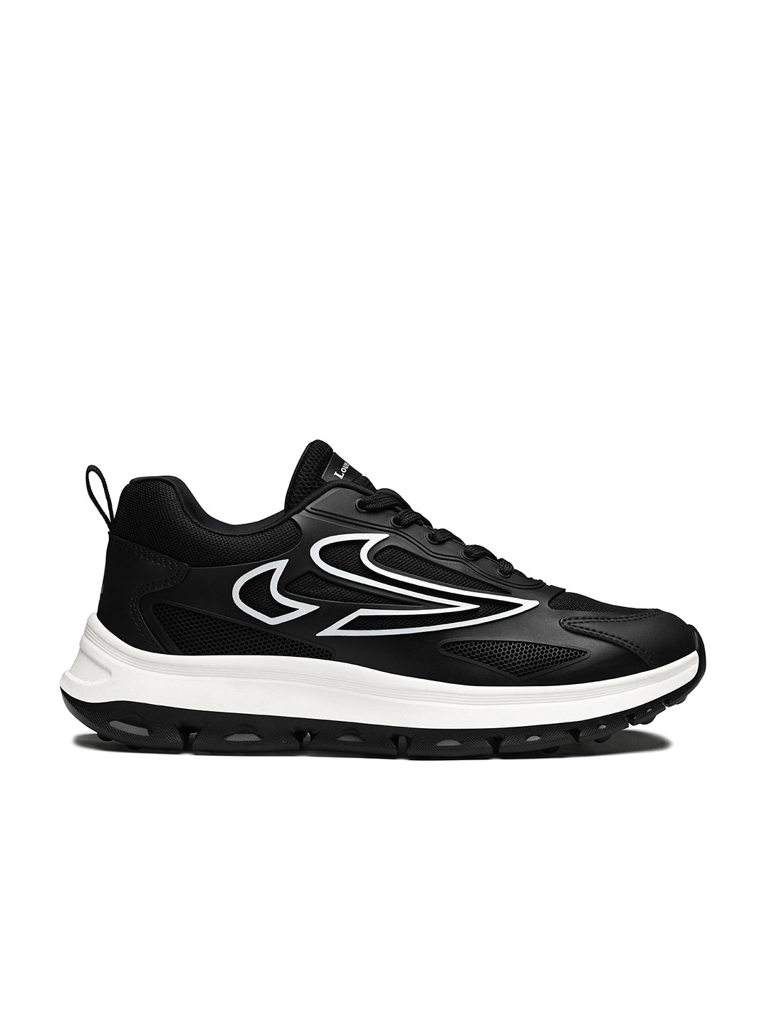 Orca Black Lightweight Athleisure Sport Shoes