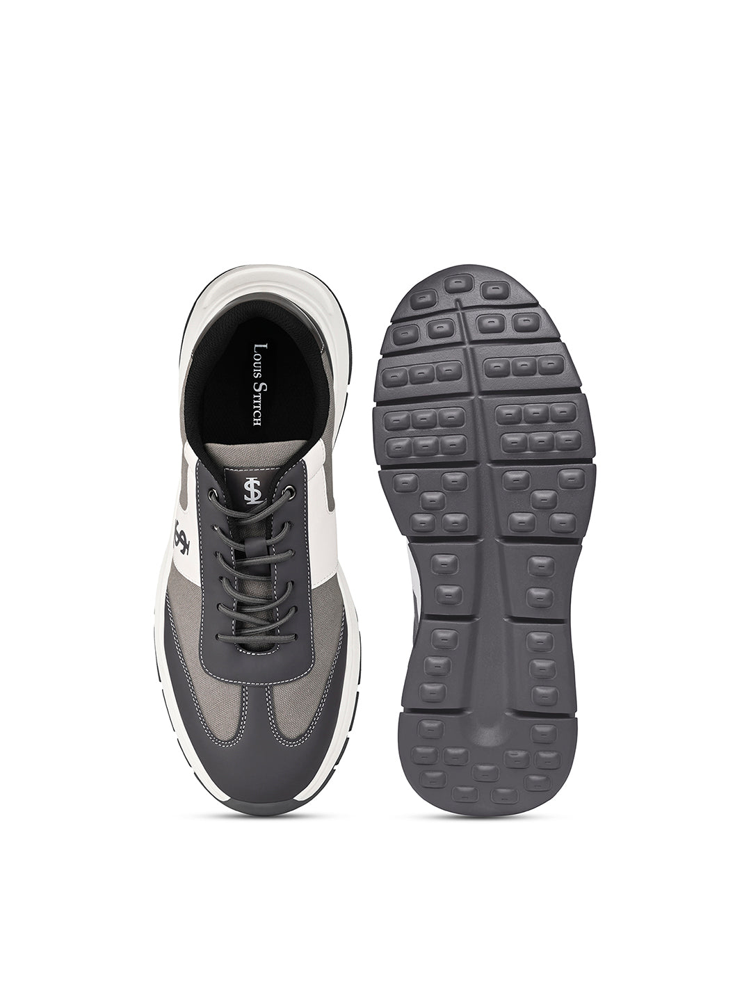 Urban Ash Casual Lightweight Elastic Laces Sneakers