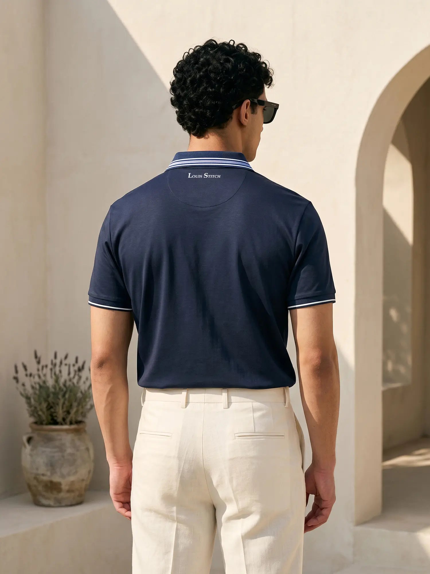 Signature Regular Fit Prestige Navy Polo T-shirt