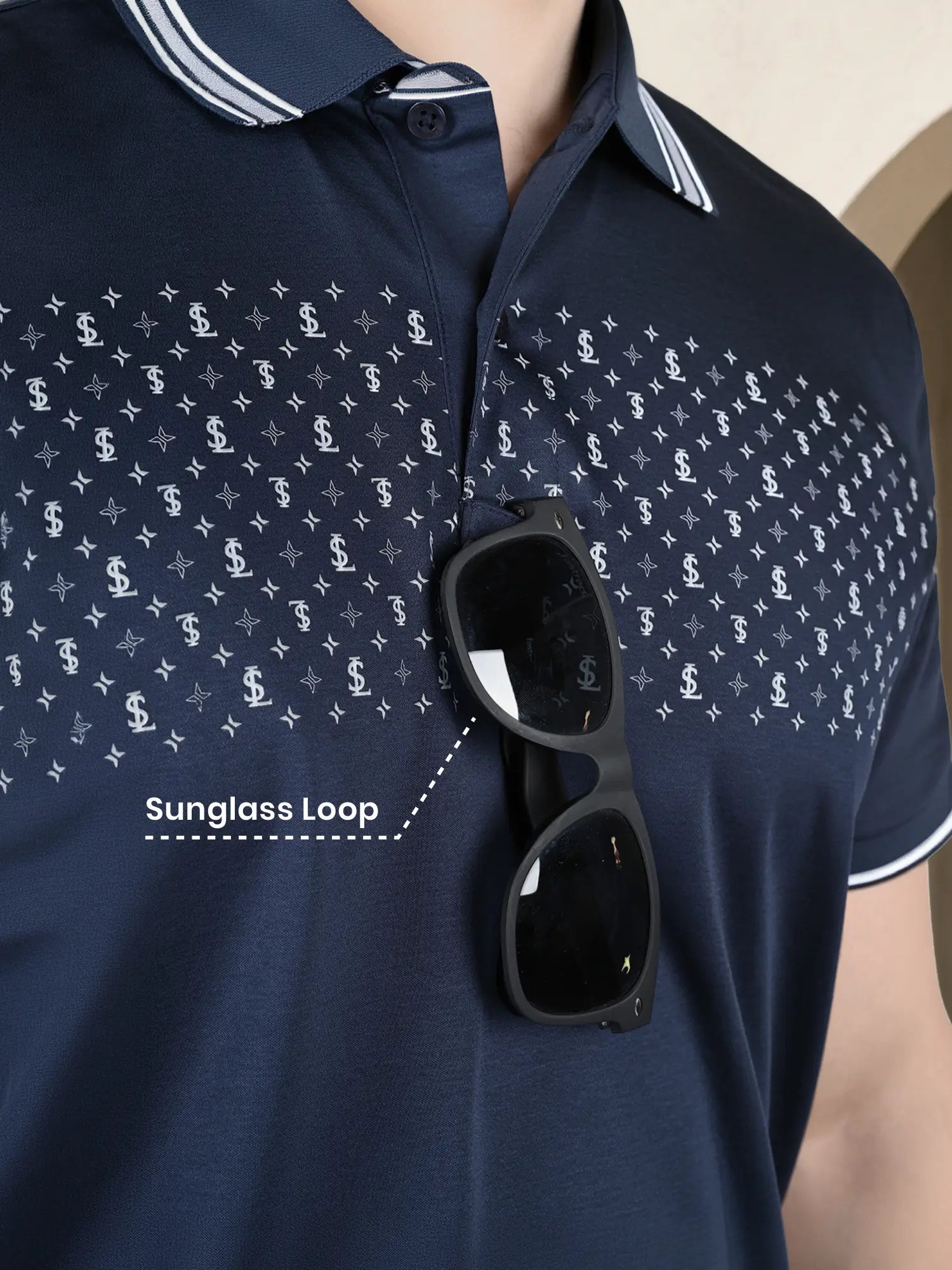 Signature Regular Fit Prestige Navy Polo T-shirt