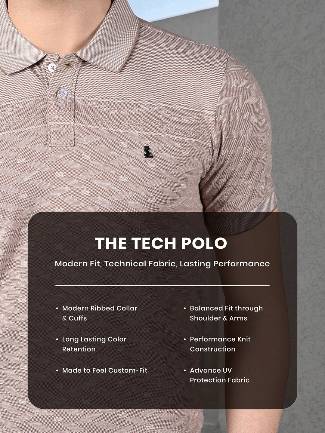 Classic Regular Fit Beige Polo T-shirt