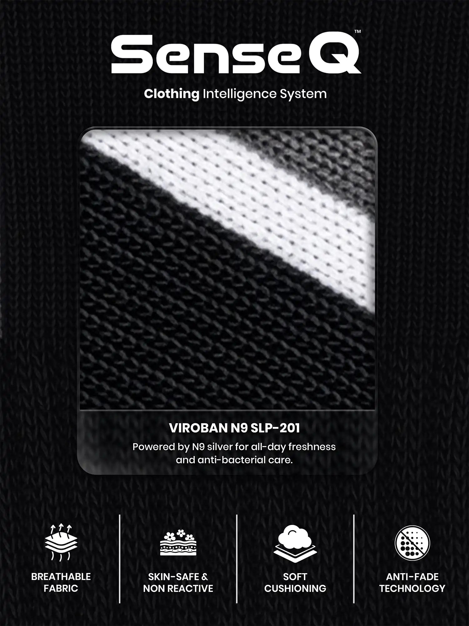 Men's Breathable & Durable Cotton Blend Comfort Ankle Socks Pack of 2