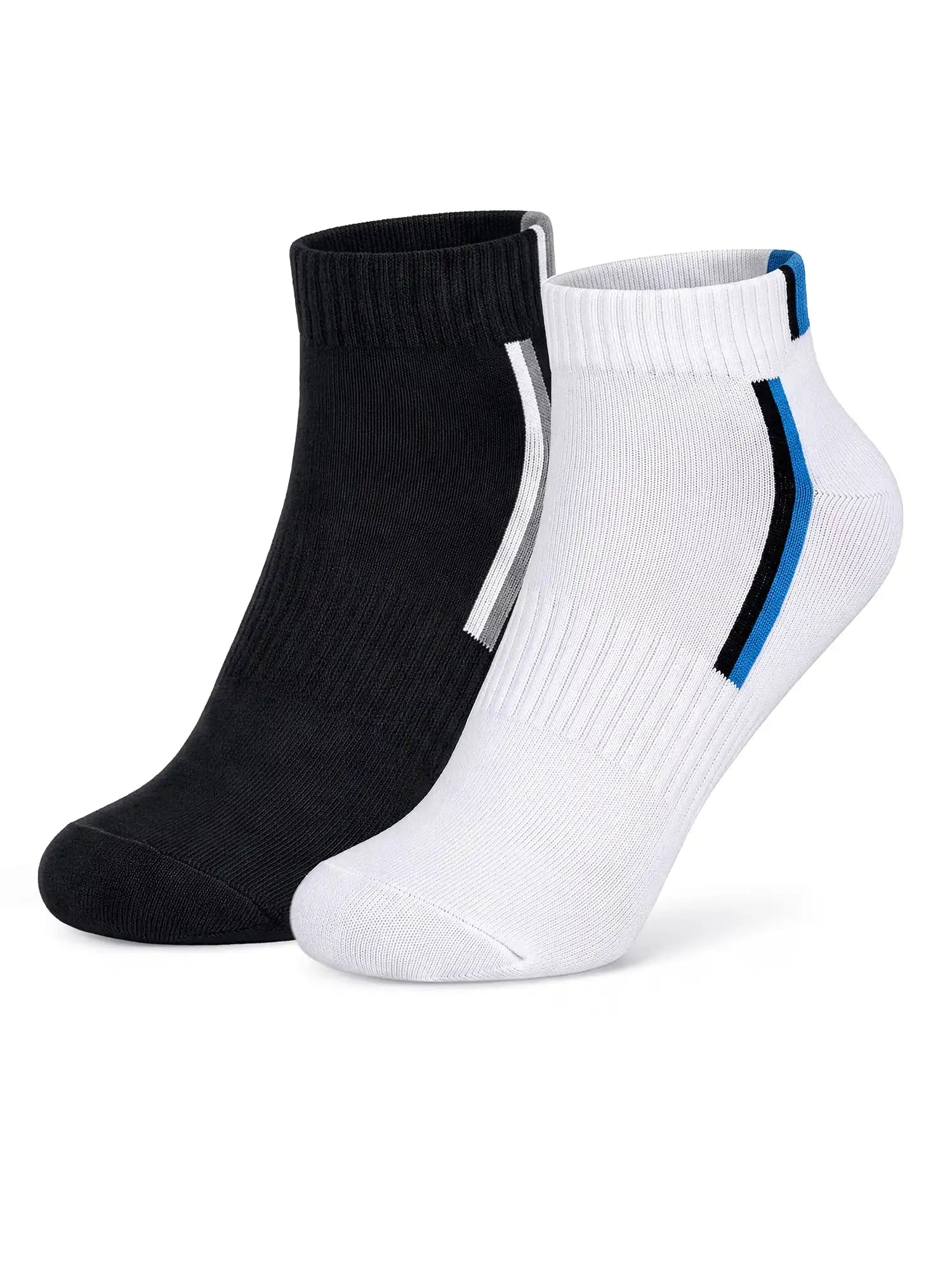 Men's Breathable & Durable Cotton Blend Comfort Ankle Socks Pack of 2