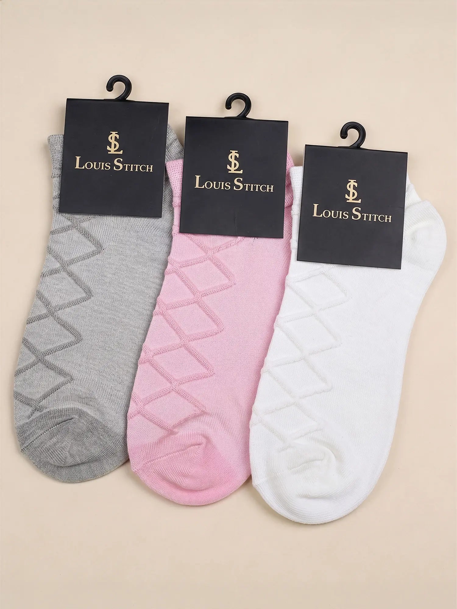 Women's Comfort Ankle Socks Pack of 3