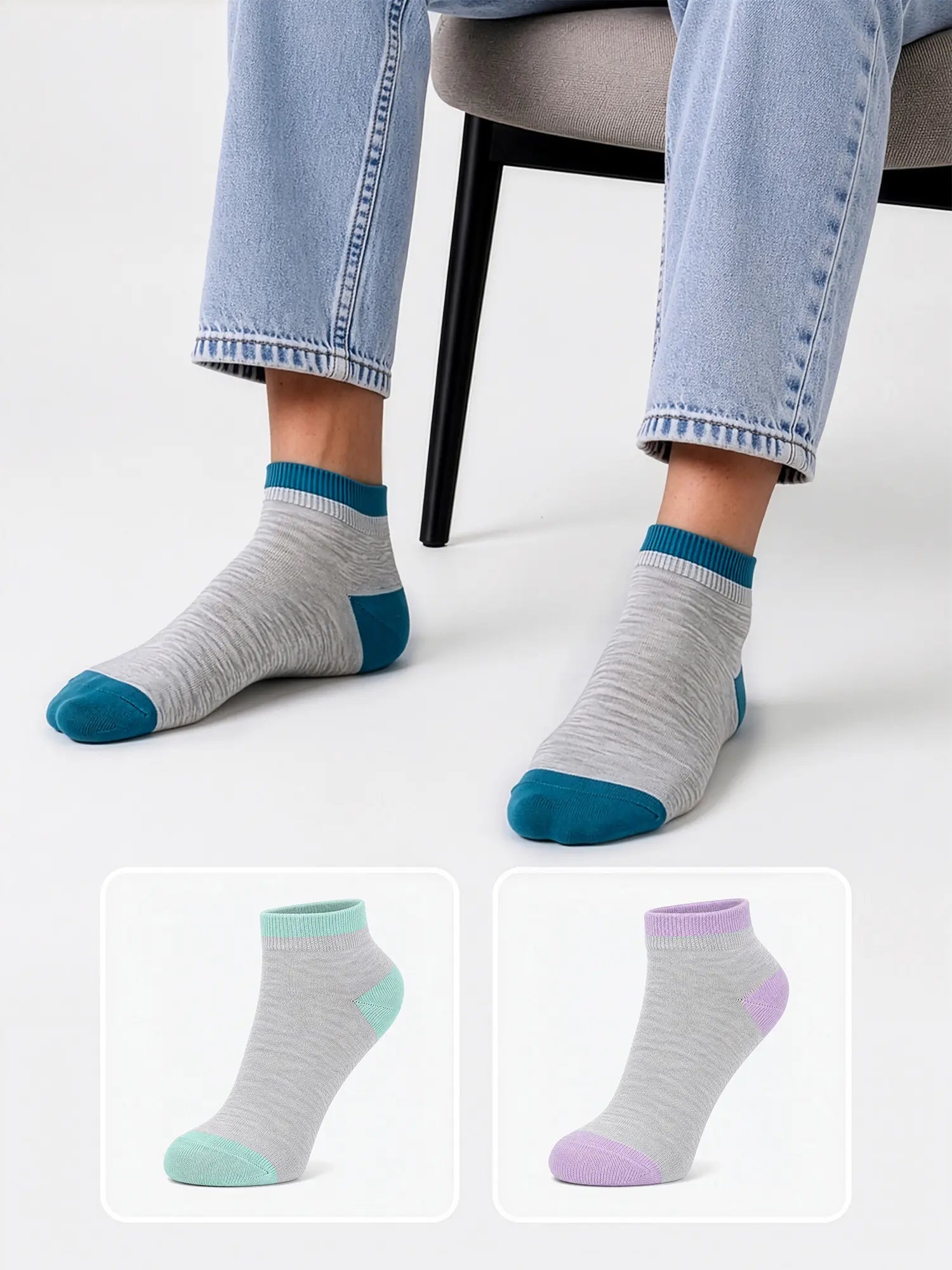 Women's Comfort Ankle Socks Pack of 3