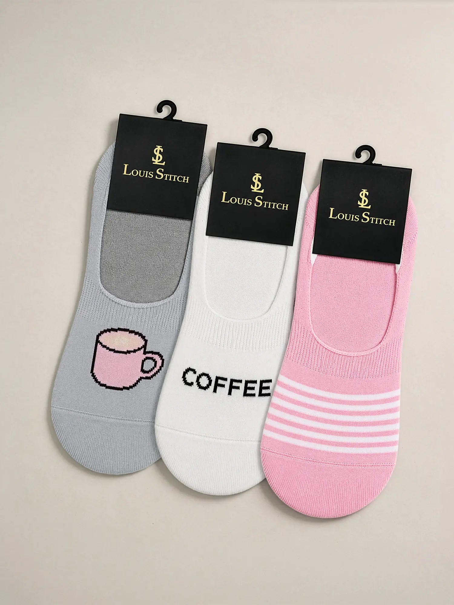 Women's Comfort No-Show Socks Pack of 3