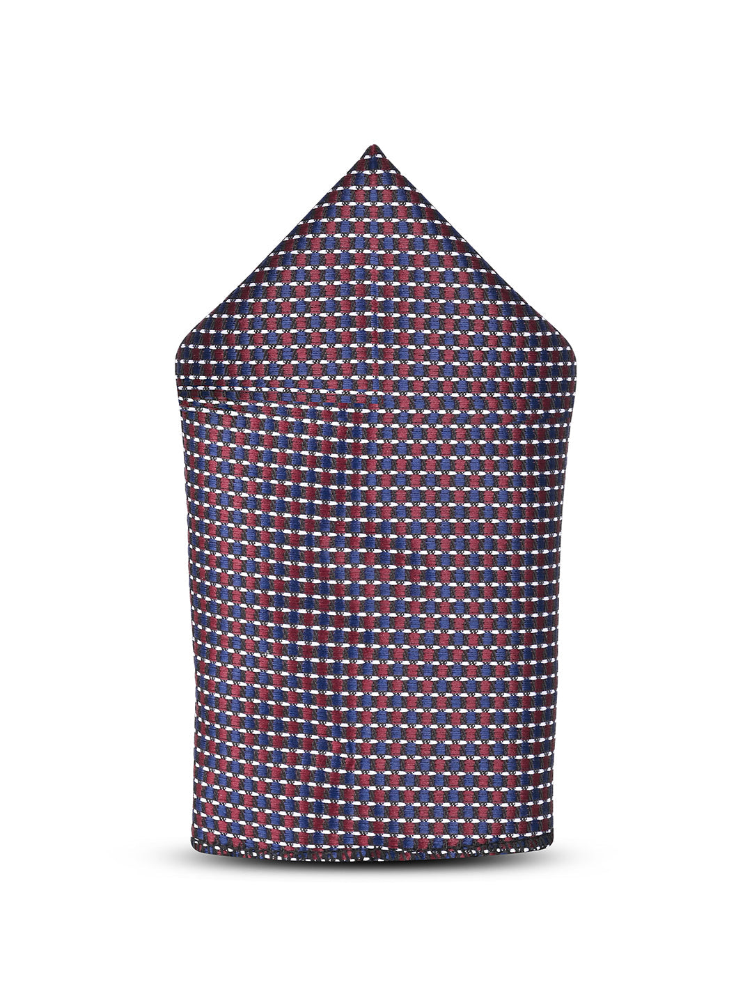 Rosewood Luxury Polyster Micro Fabric Necktie Set Pocket Square Chrome Tiepin Cufflinks and Brooch