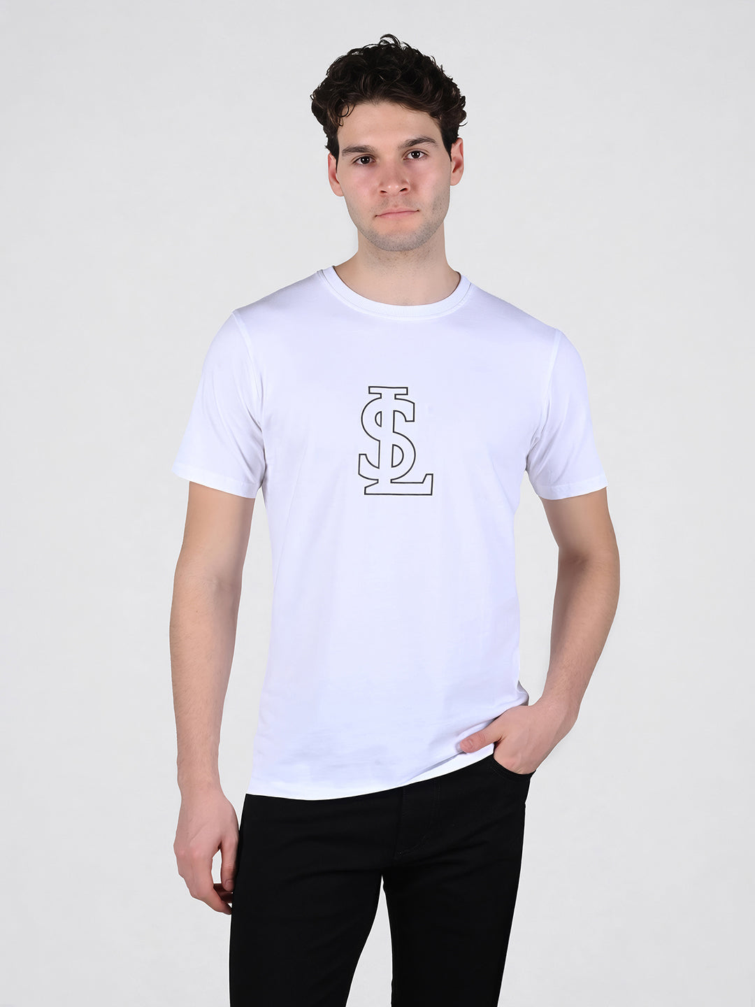 Men's Ultrasoft Roundneck White T-shirt