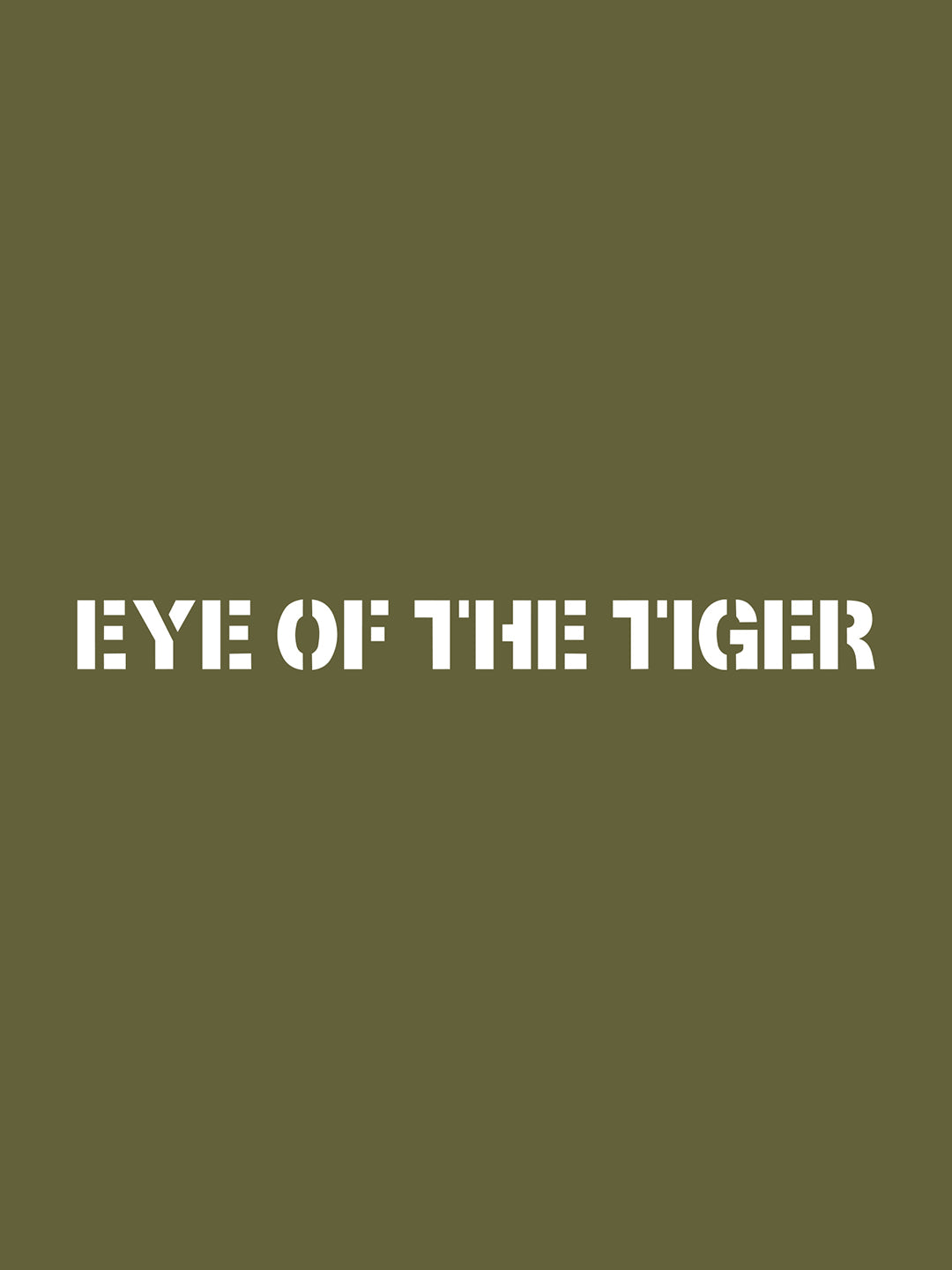 Rock Ballad Inspired Military Green Graphic Printed Oversized T-shirt