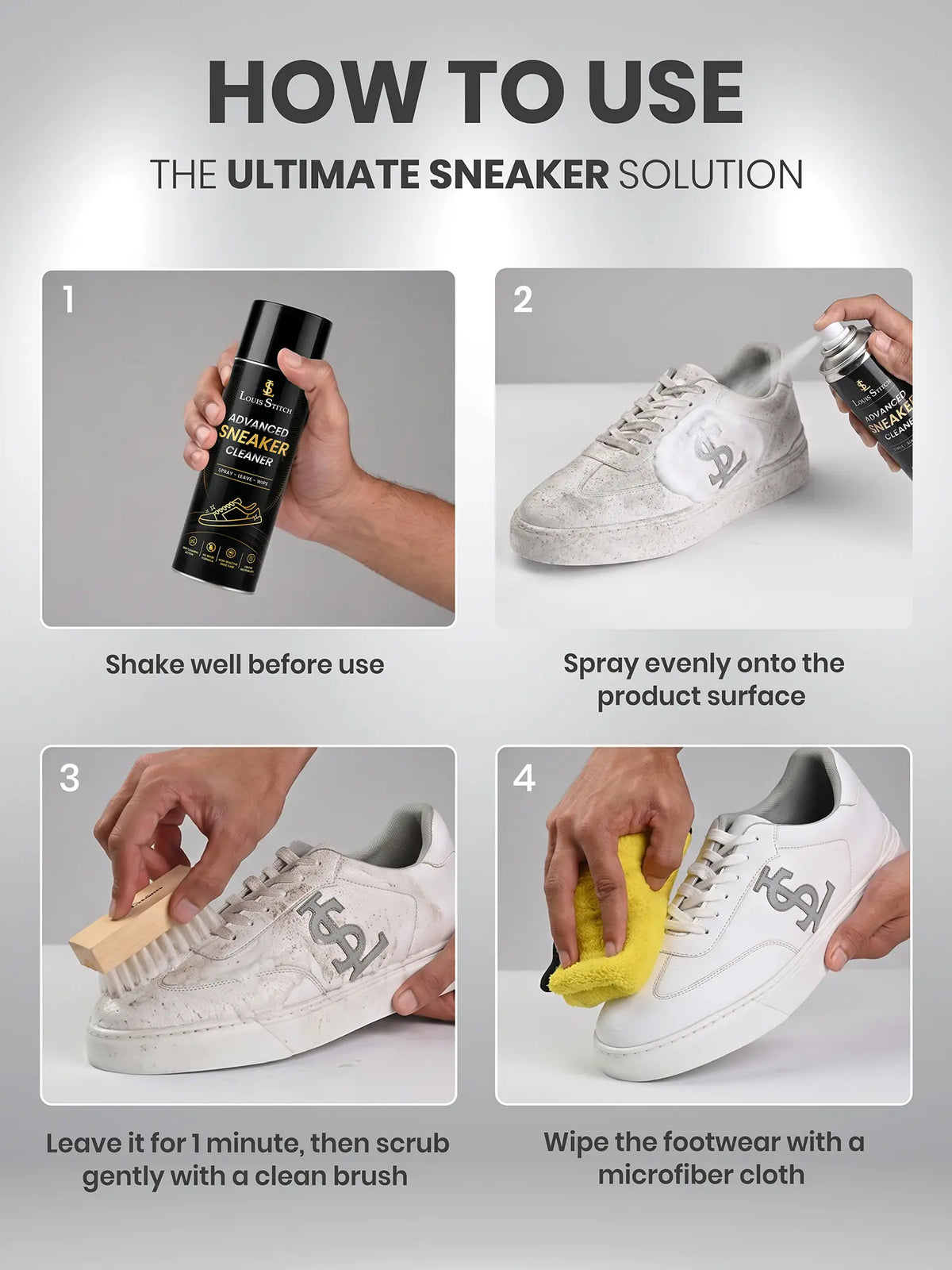 Sneaker Cleaner Spray Shoe Cleaner