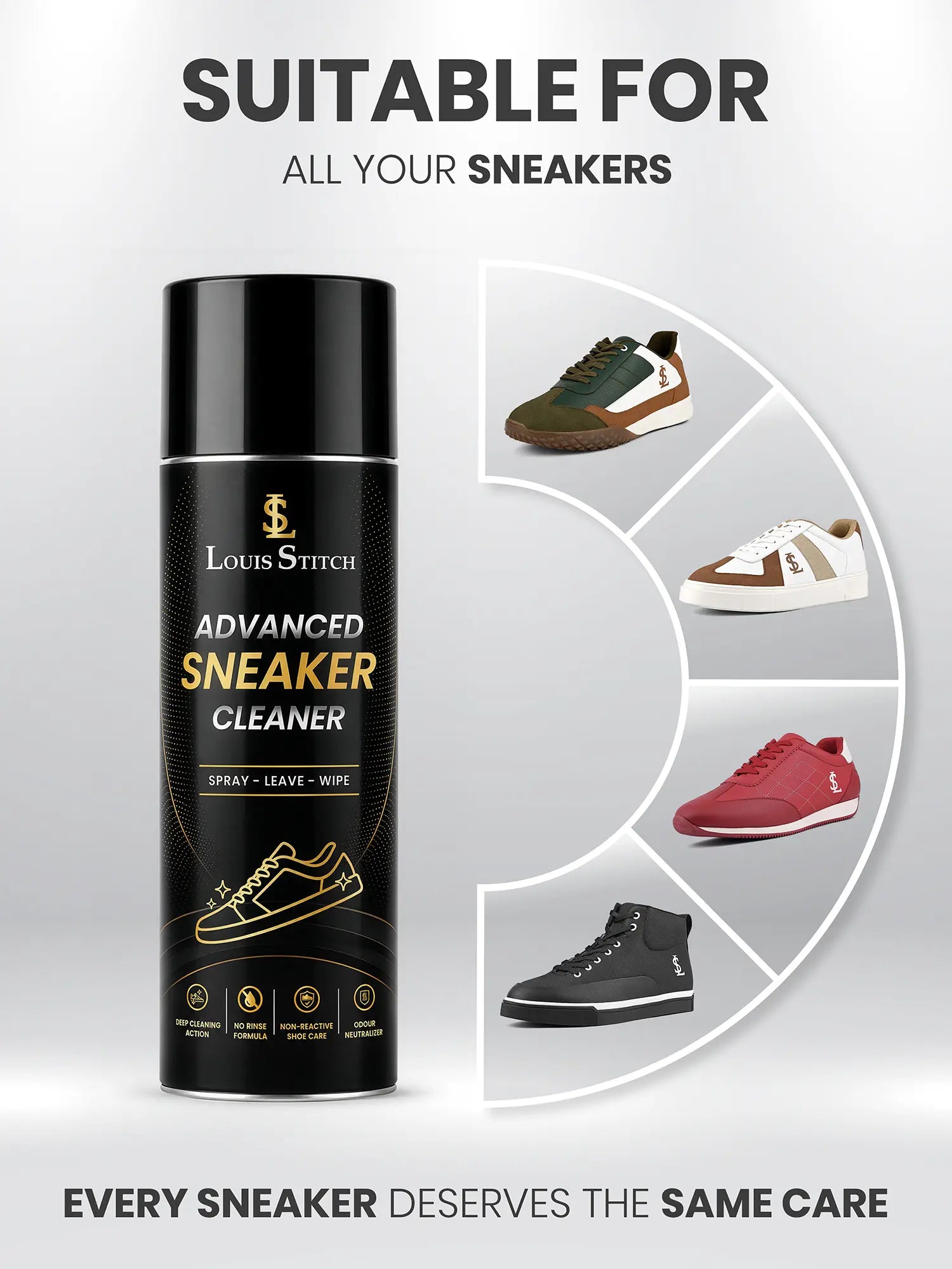 Sneaker Cleaner Spray Shoe Cleaner