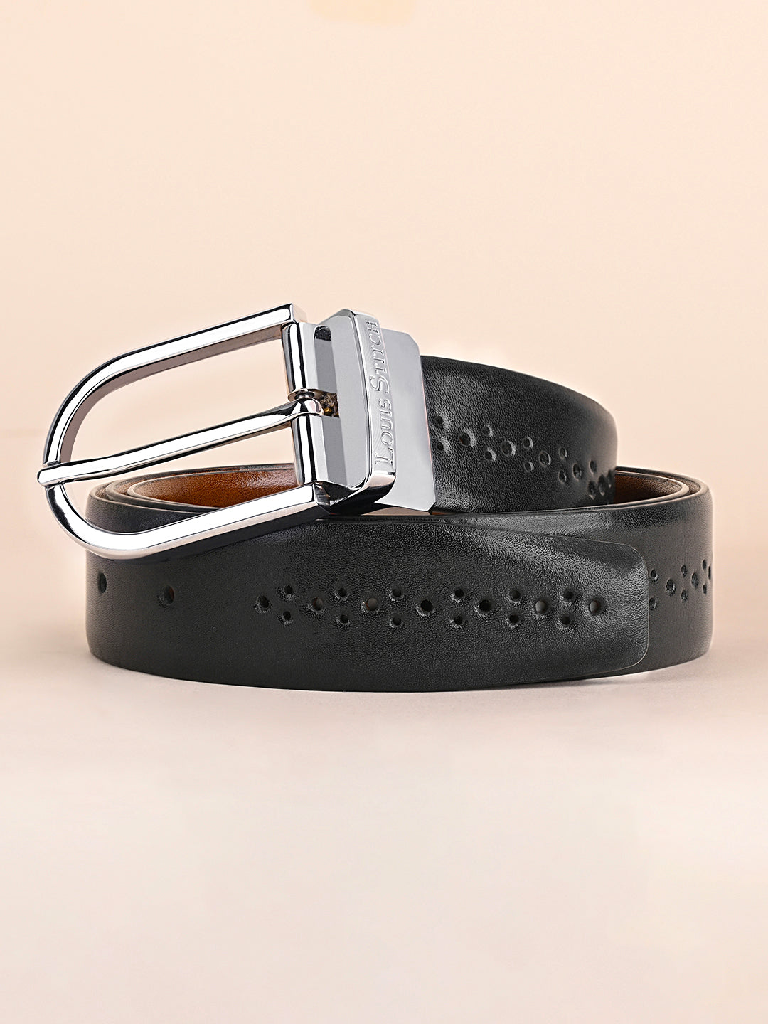 Buy Louis Stitch Reversible Belts for Men Online display picture 1