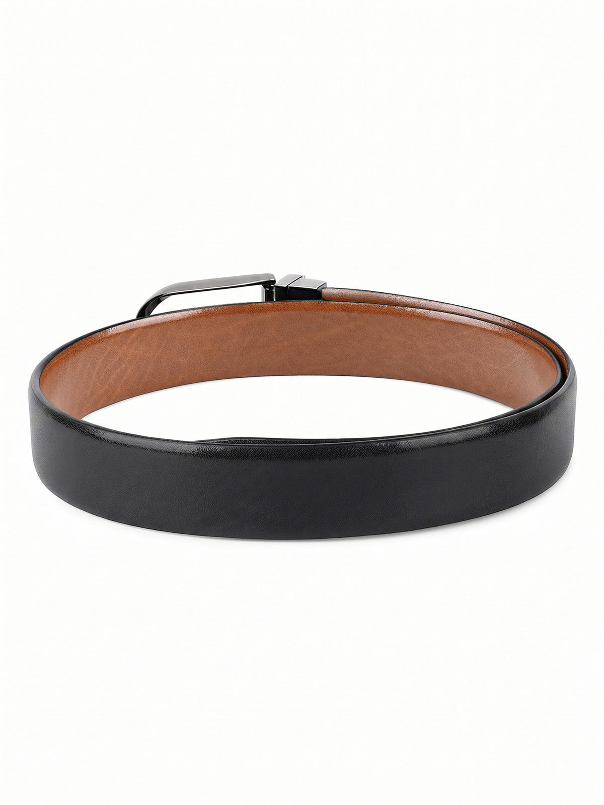 Handcrafted Spanish Leather Reversible Belt For Men