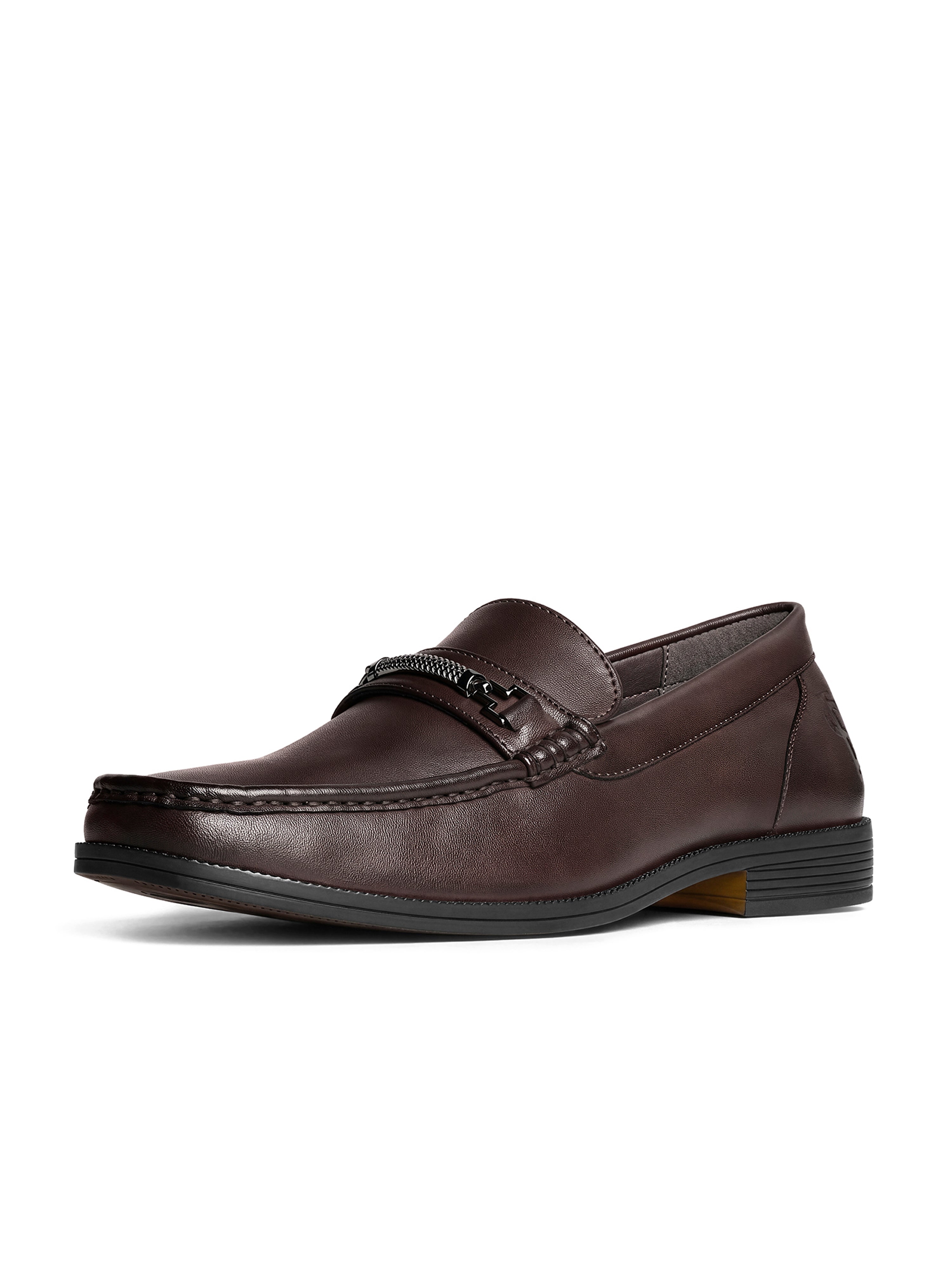 Brunette Brown Formal Slip-On Driving Loafers