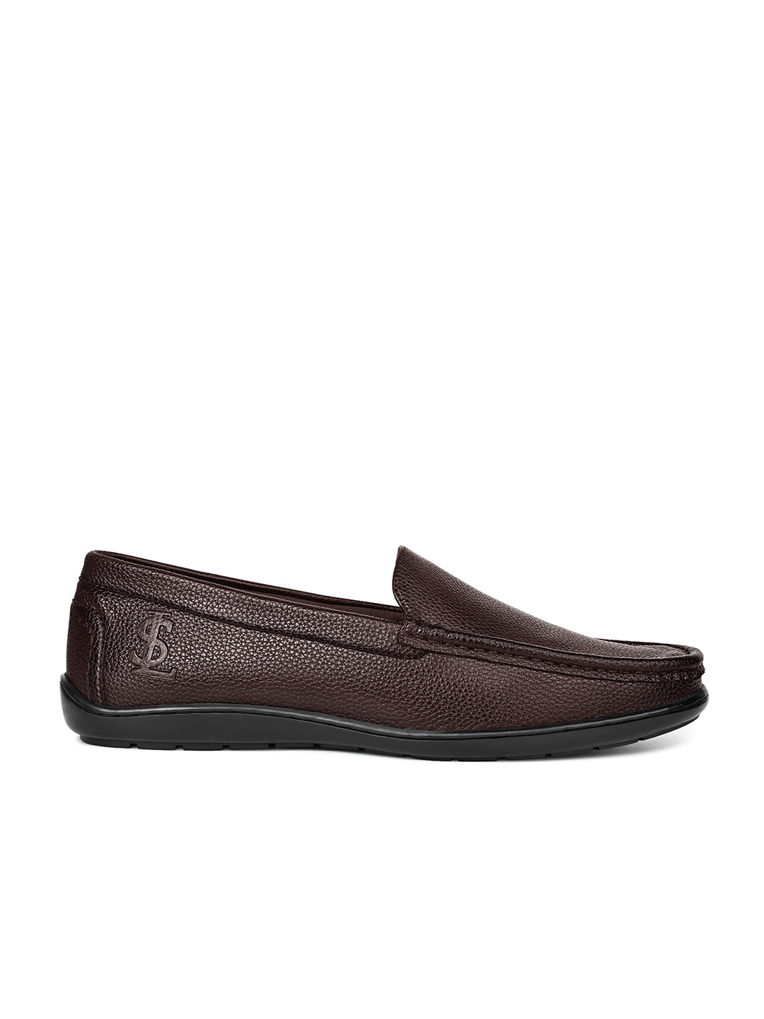 Brunette Brown Ultra Lightweight Slip-On Formal Loafers