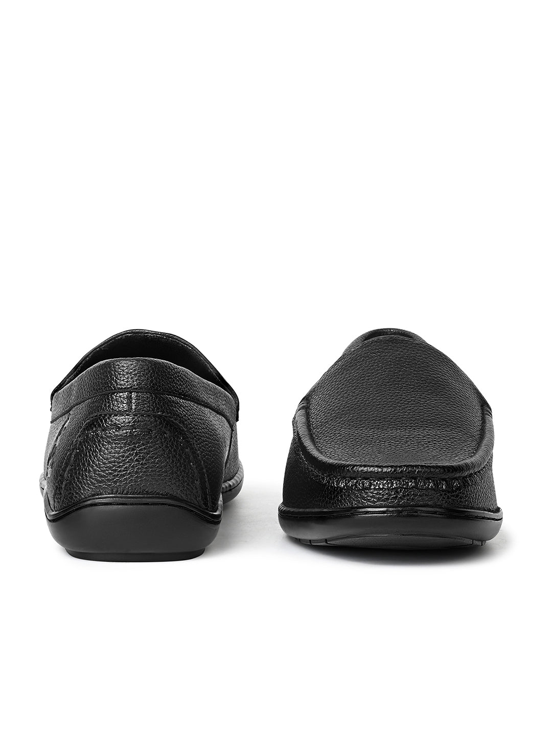 Raven Black Ultra Lightweight Slip-On Formal Loafers