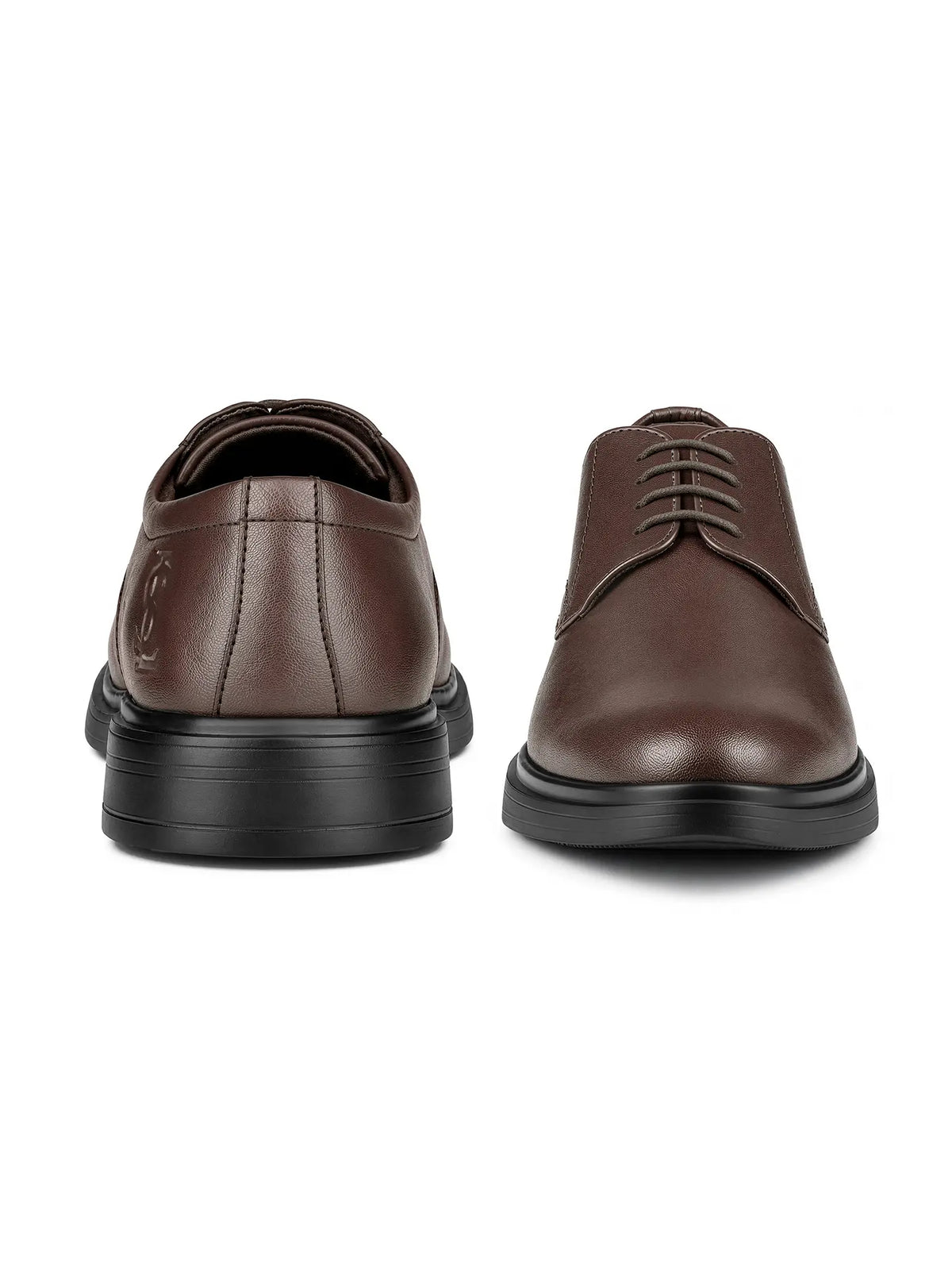 Brunette Brown Comforter Series Formal Derby Shoes
