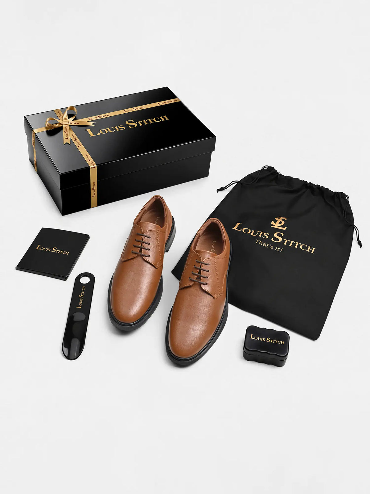 Russet Tan Comforter Series Formal Derby Shoes