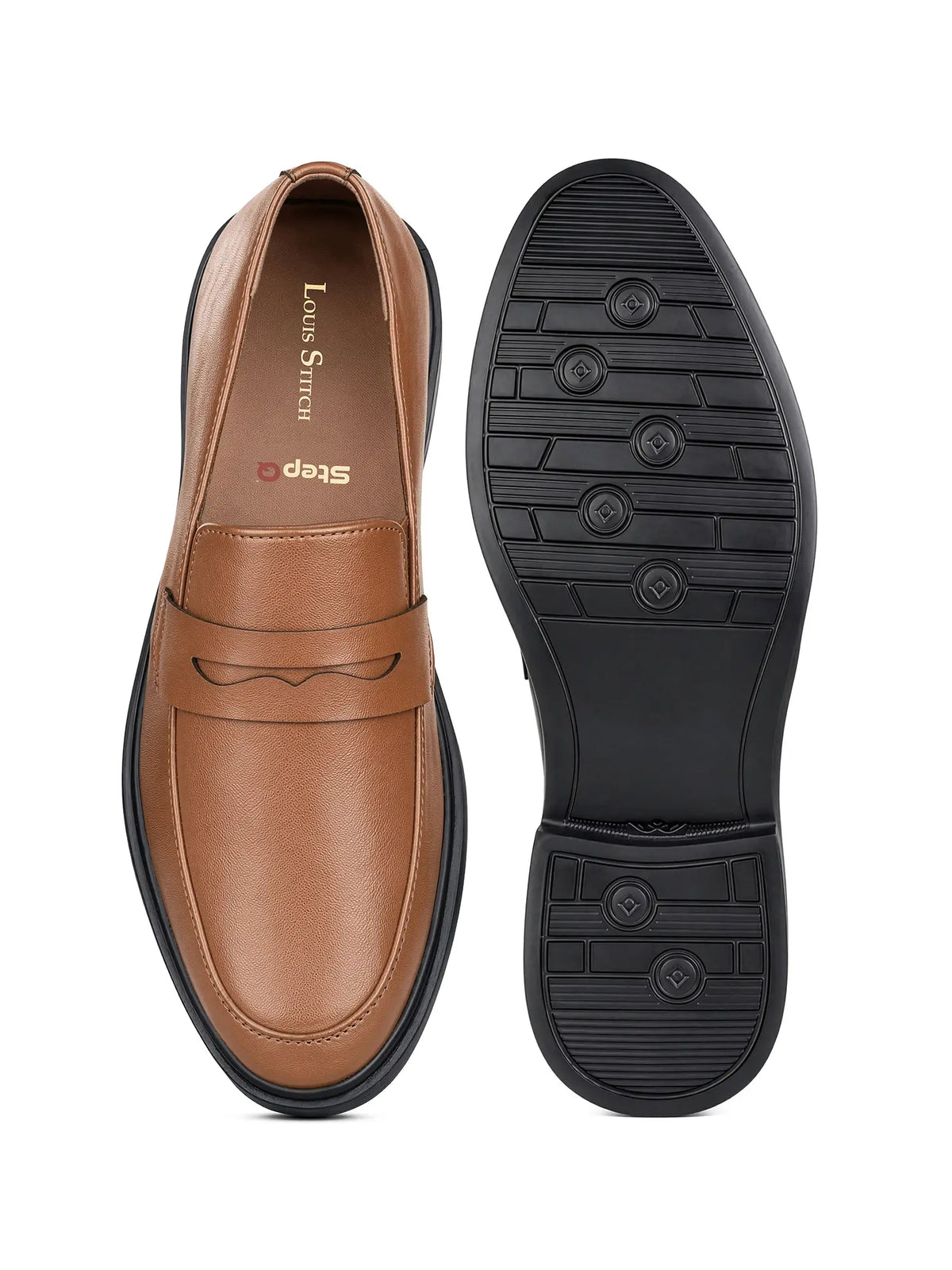 Russet Tan Comforter Series Formal Slip-On Shoes