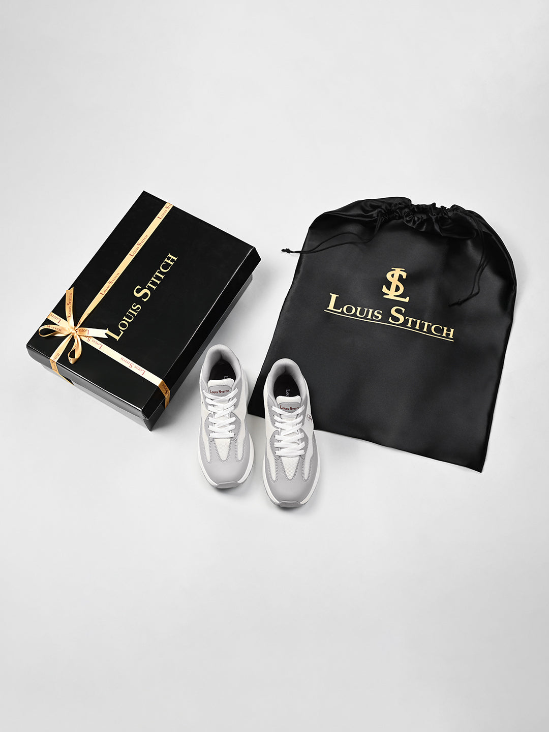 Ash Grey Lightweight Athleisure Sport Shoes