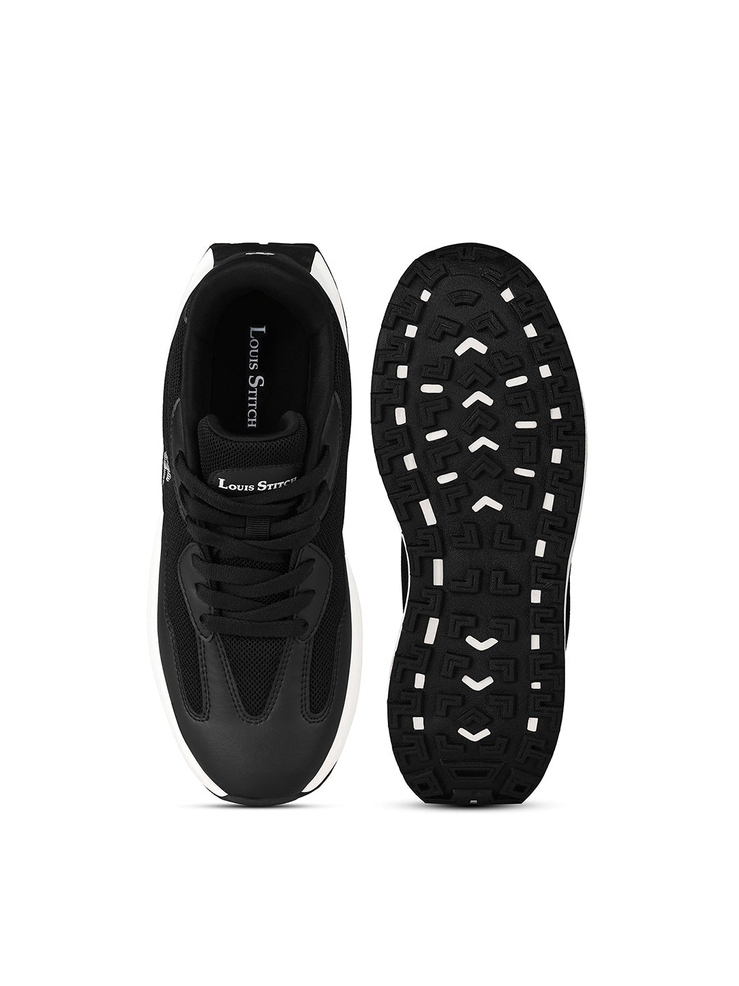 Charcoal Black Lightweight Athleisure Sport Shoes