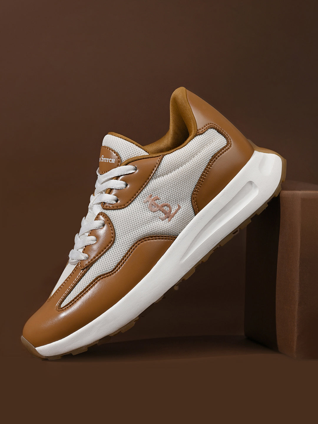 Latte Tan Lightweight Athleisure Sport Shoes