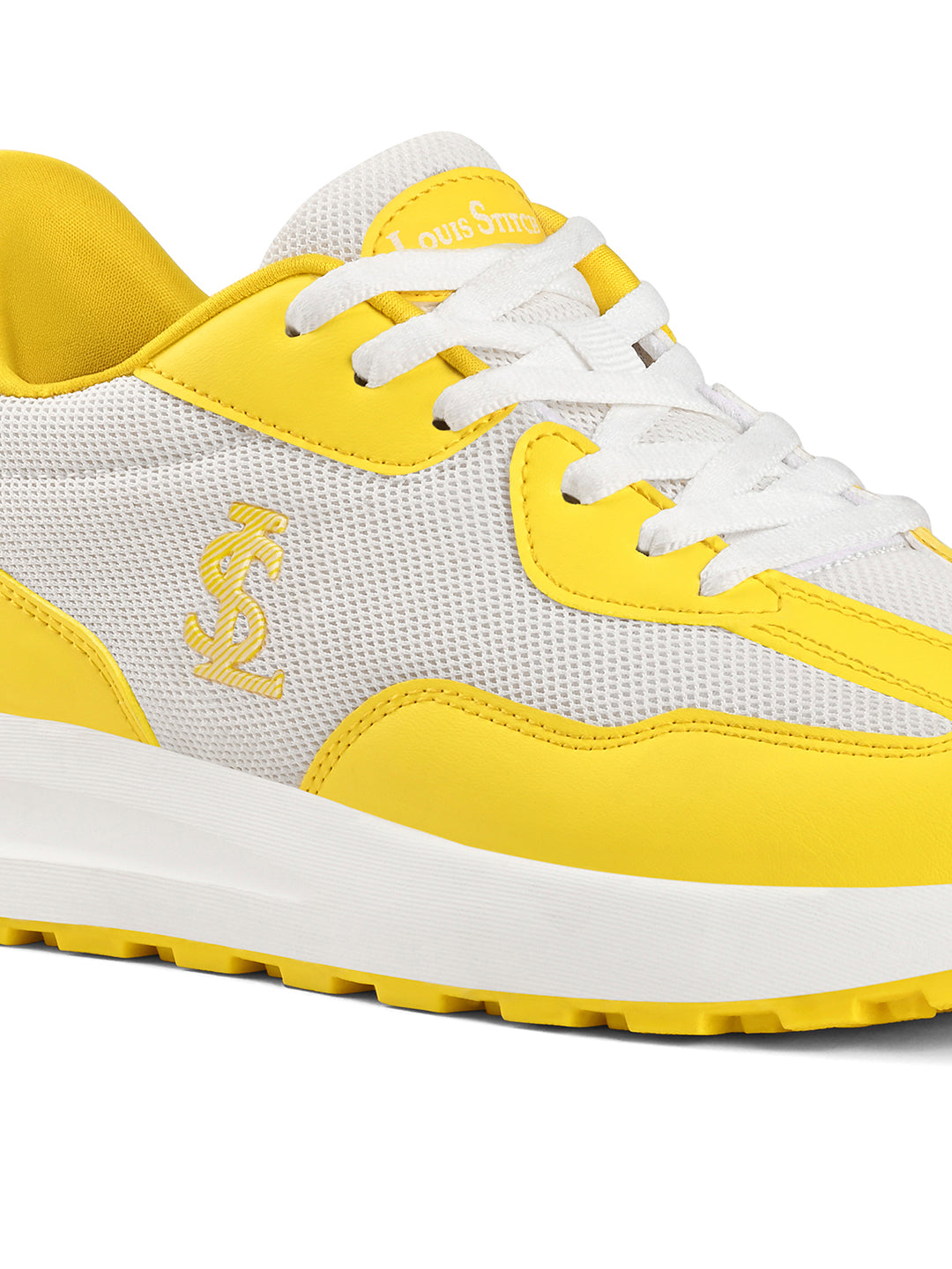 Aurelian Yellow Lightweight Athleisure Sport Shoes