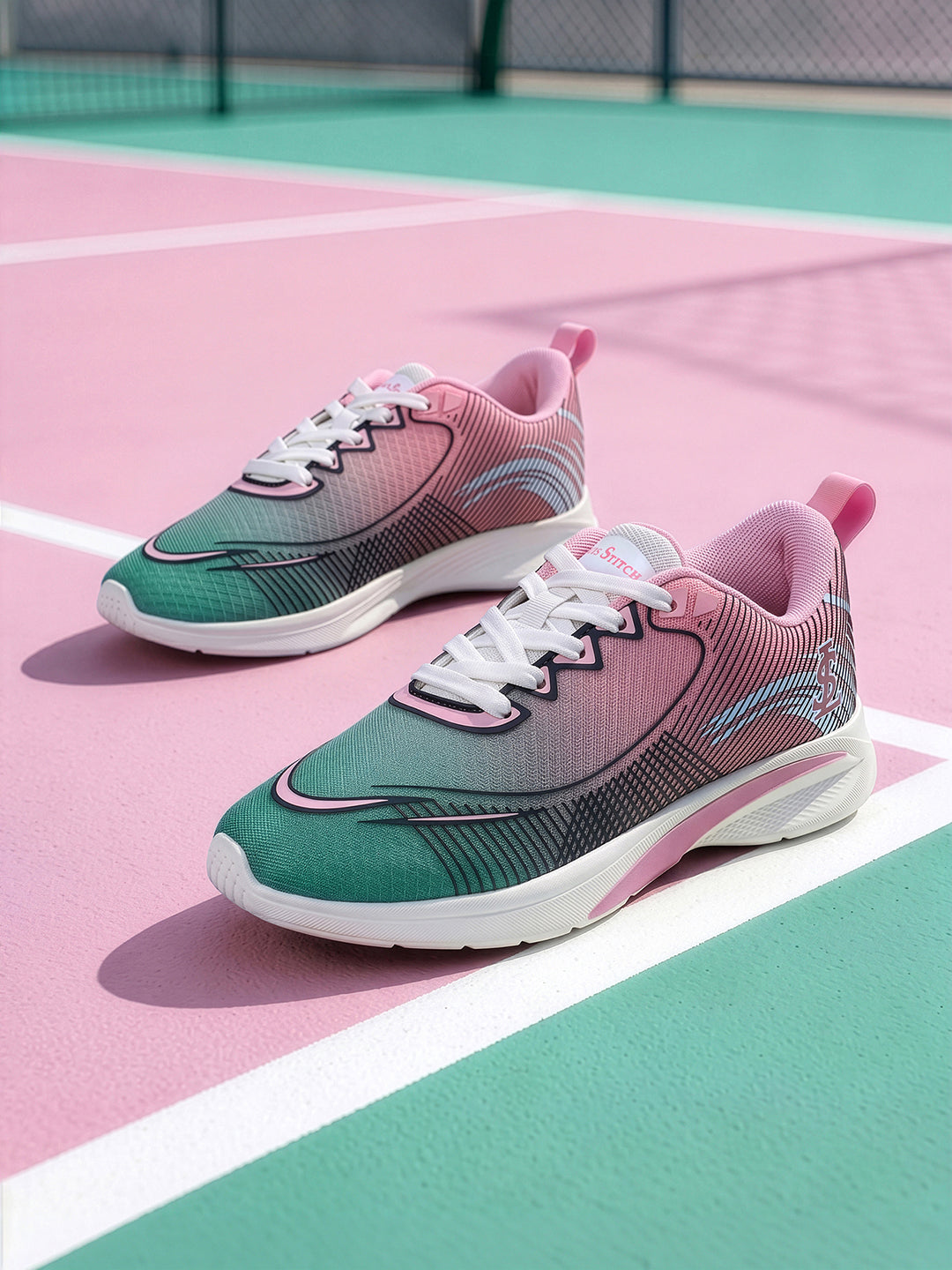 Blossom Pink Lightweight Athleisure Sport Shoes