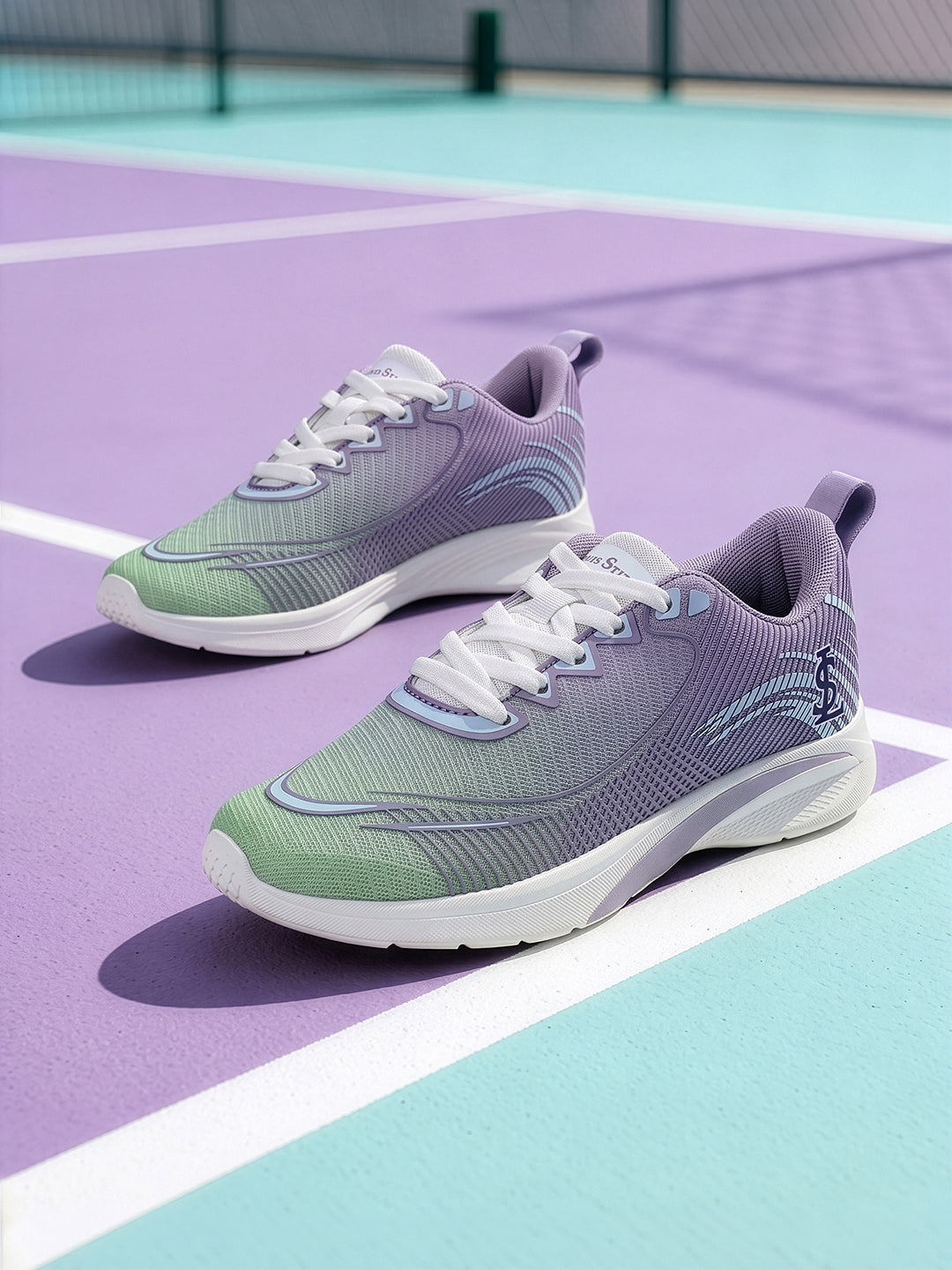 Berry Purple Lightweight Athleisure Sport Shoes
