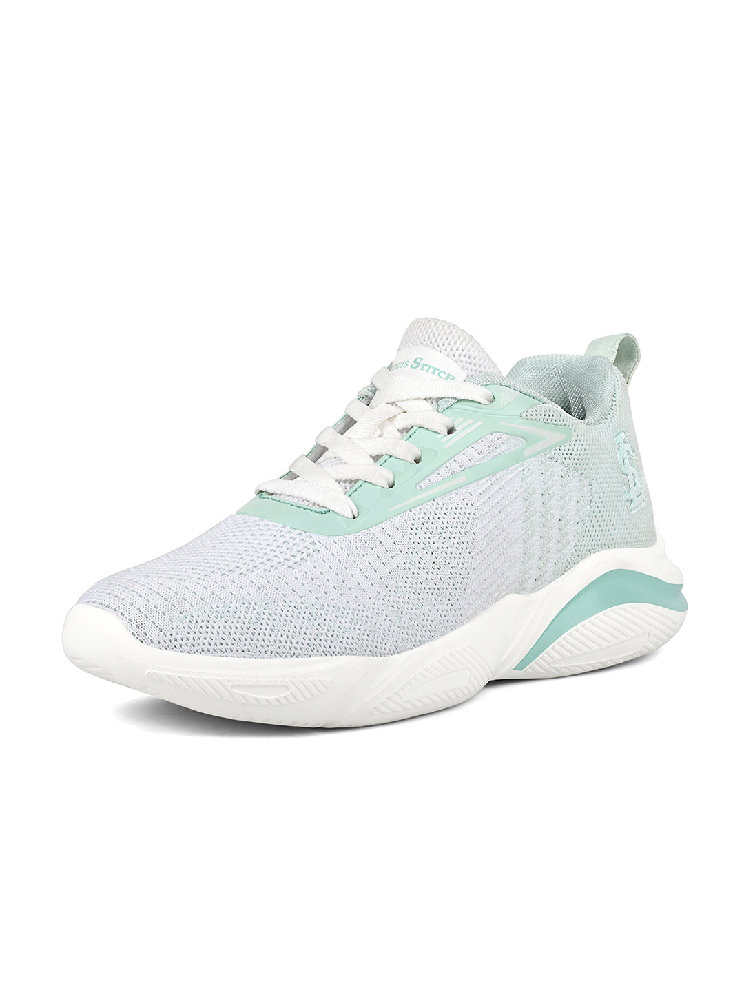 Women's Aqua Sage Lightweight Athleisure Flyknit Sport Shoes