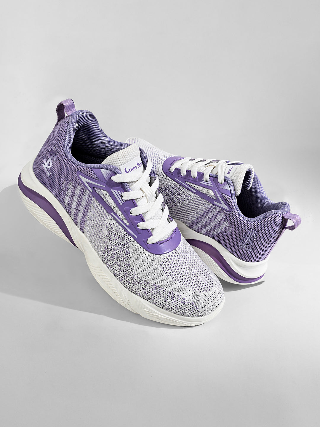 Women's Lilac Haze Lightweight Athleisure Flyknit Sport Shoes