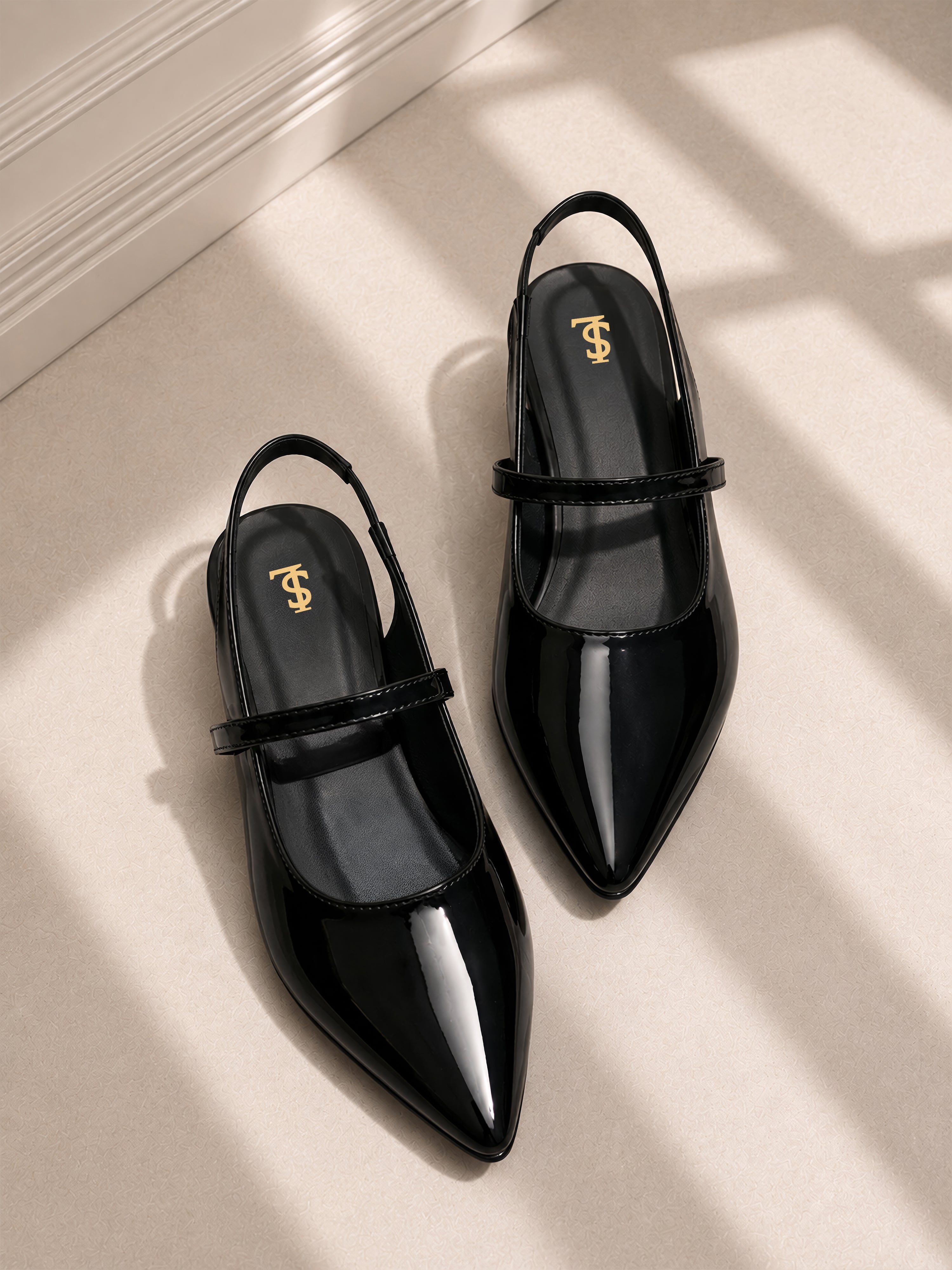 Women's Black Luxury Comfort Mule Sandals