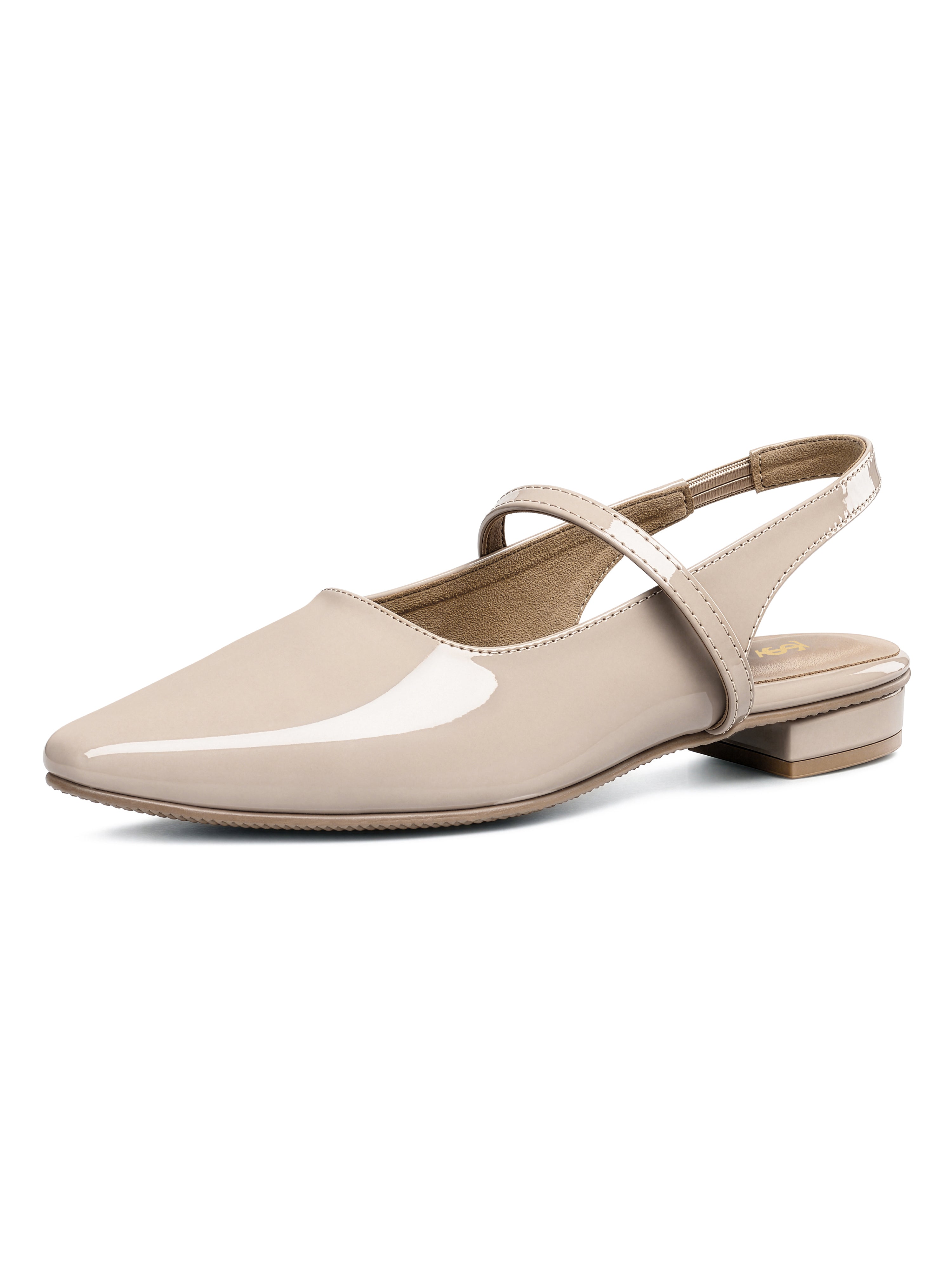 Women's Nude Luxury Comfort Mule Sandals