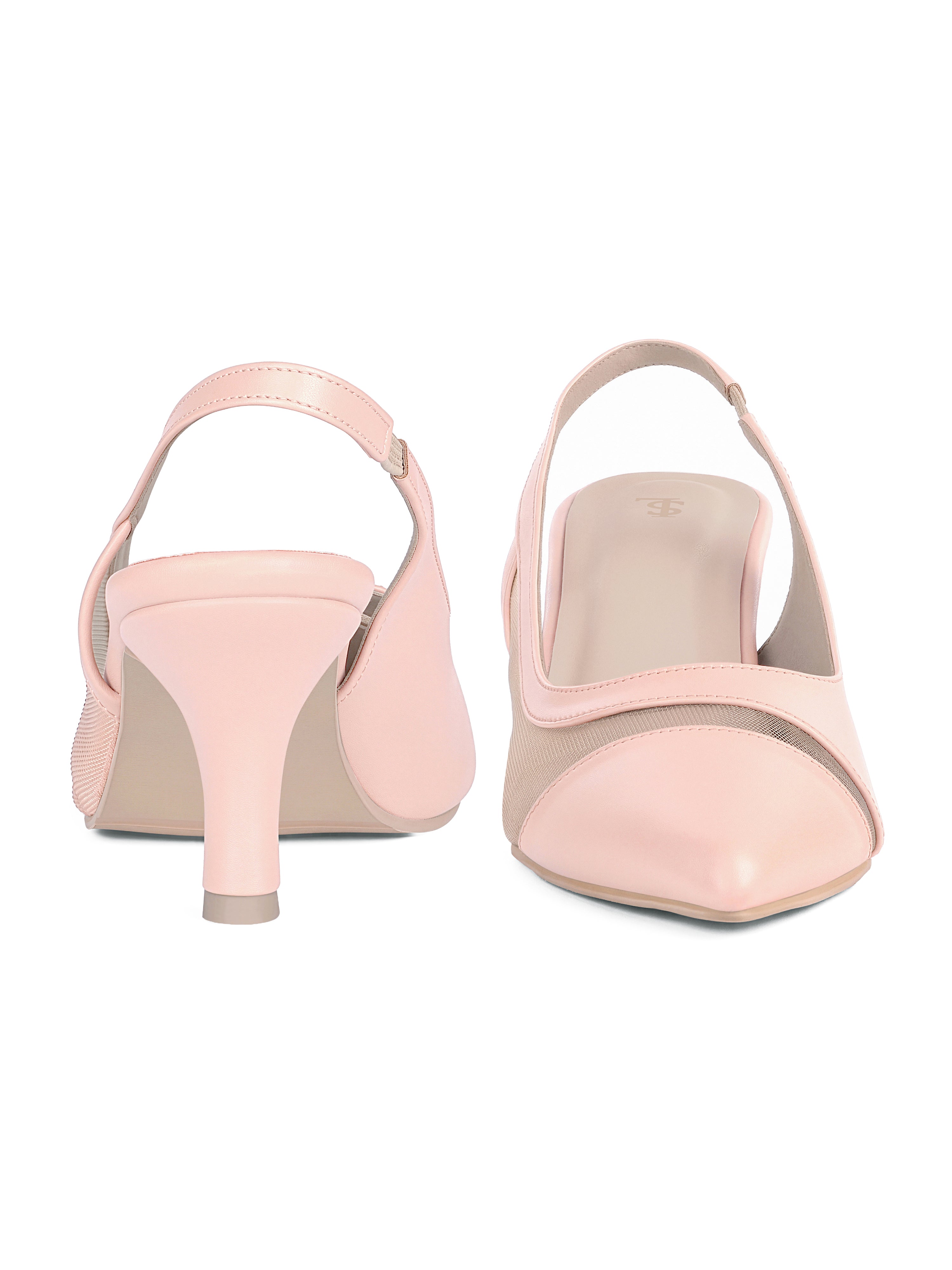 Women's Nude Luxury Comfort Heel Sandals