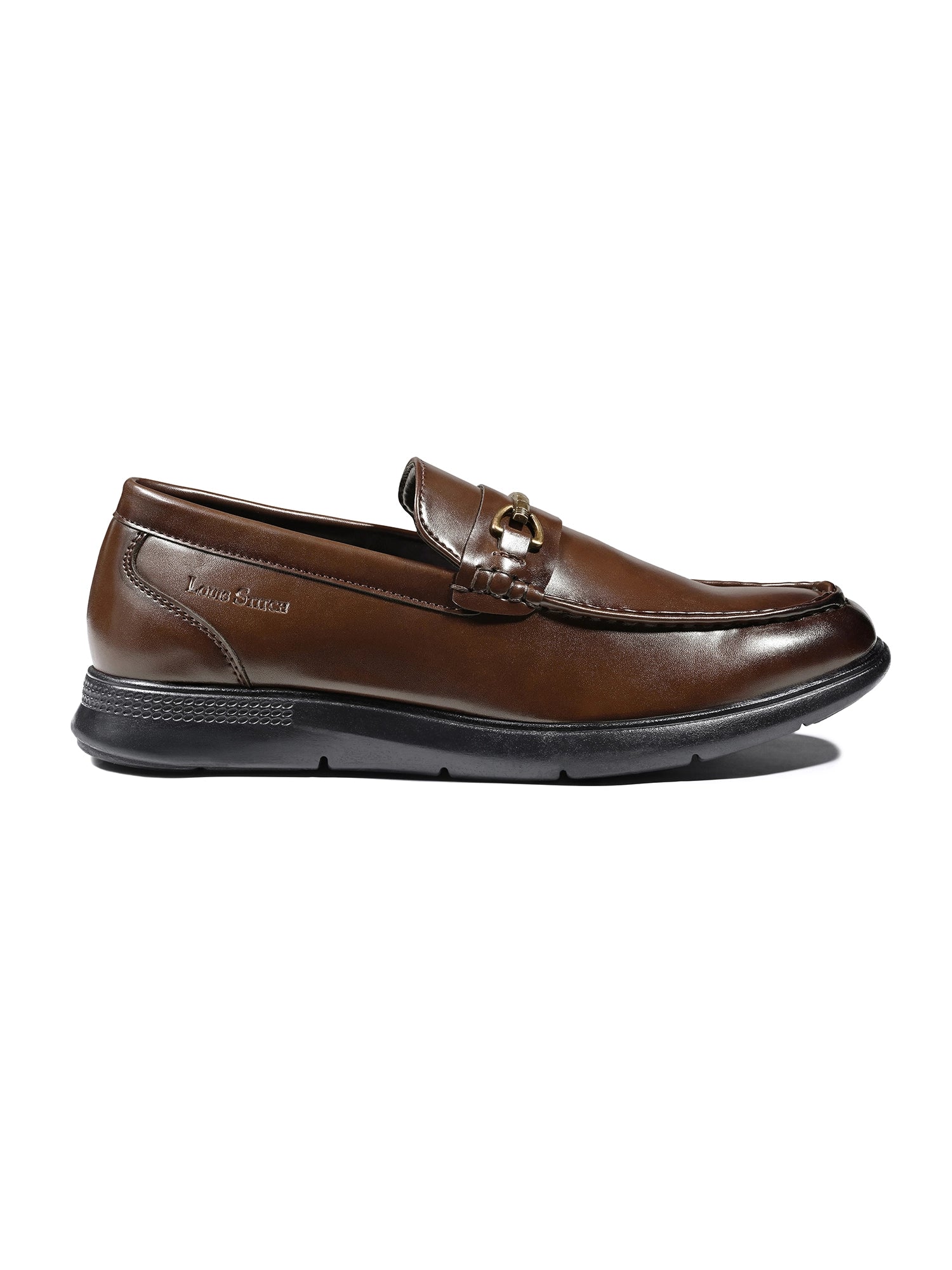 Men’s Brunette Brown Formal Moccasin Shoes