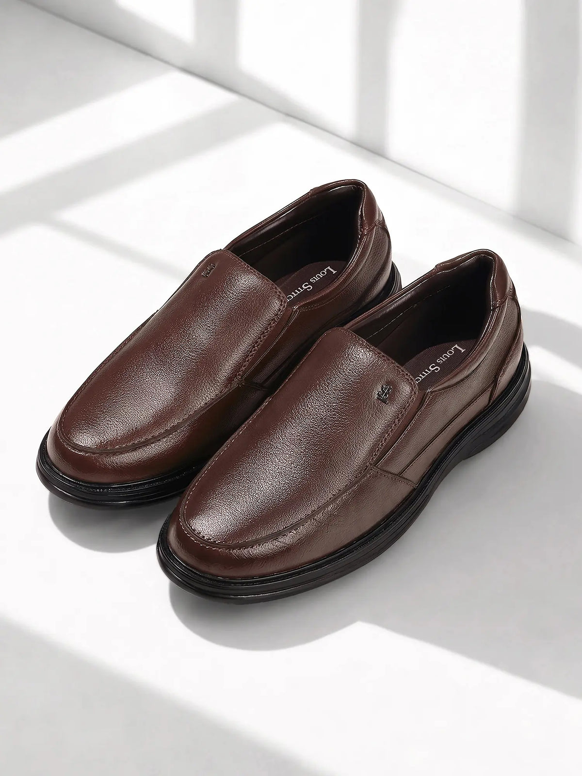 Brunette Brown Comfortable  Slip-On Shoes