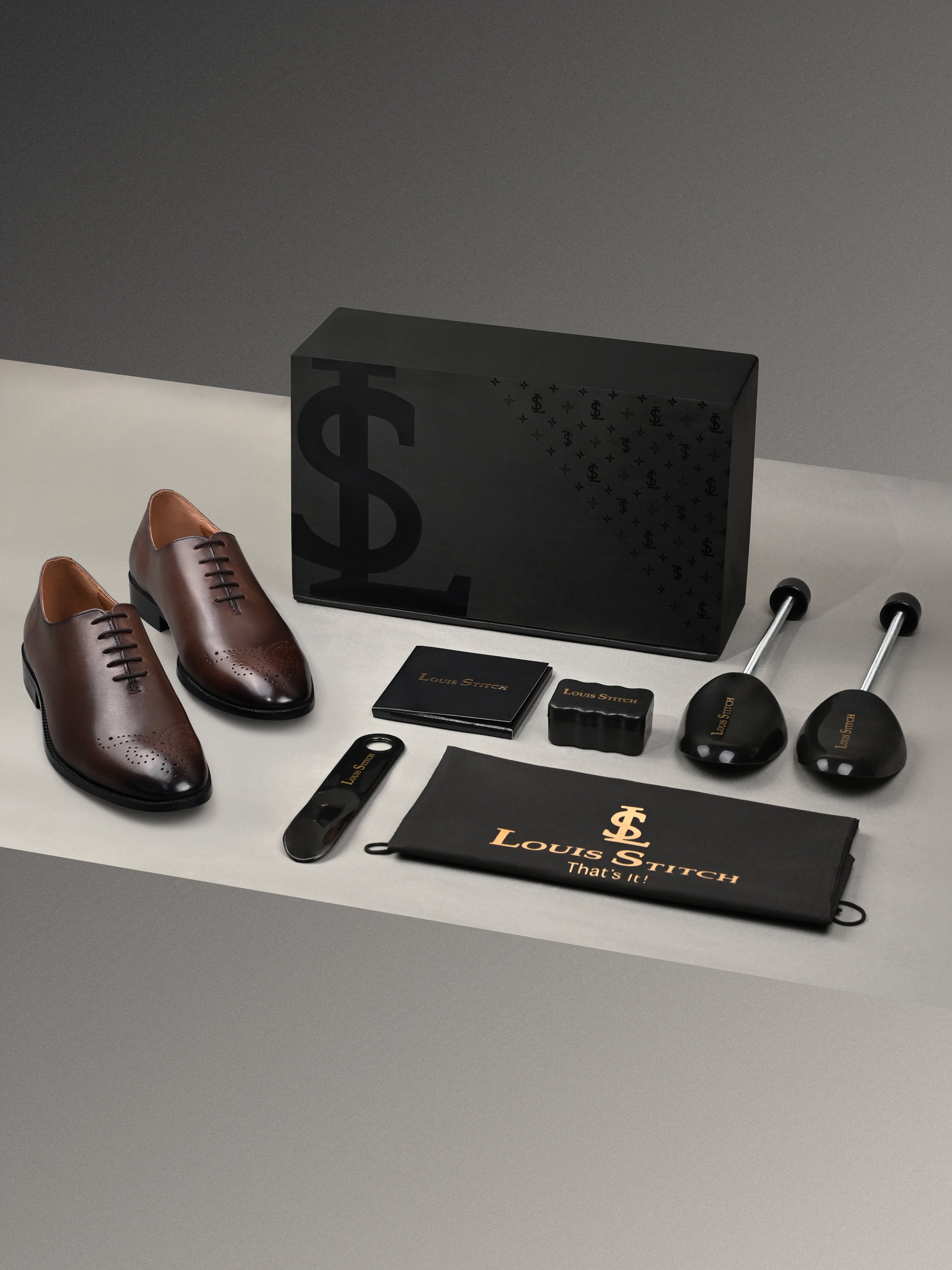 Brunette Brown Italian Crust Leather Formal Derby