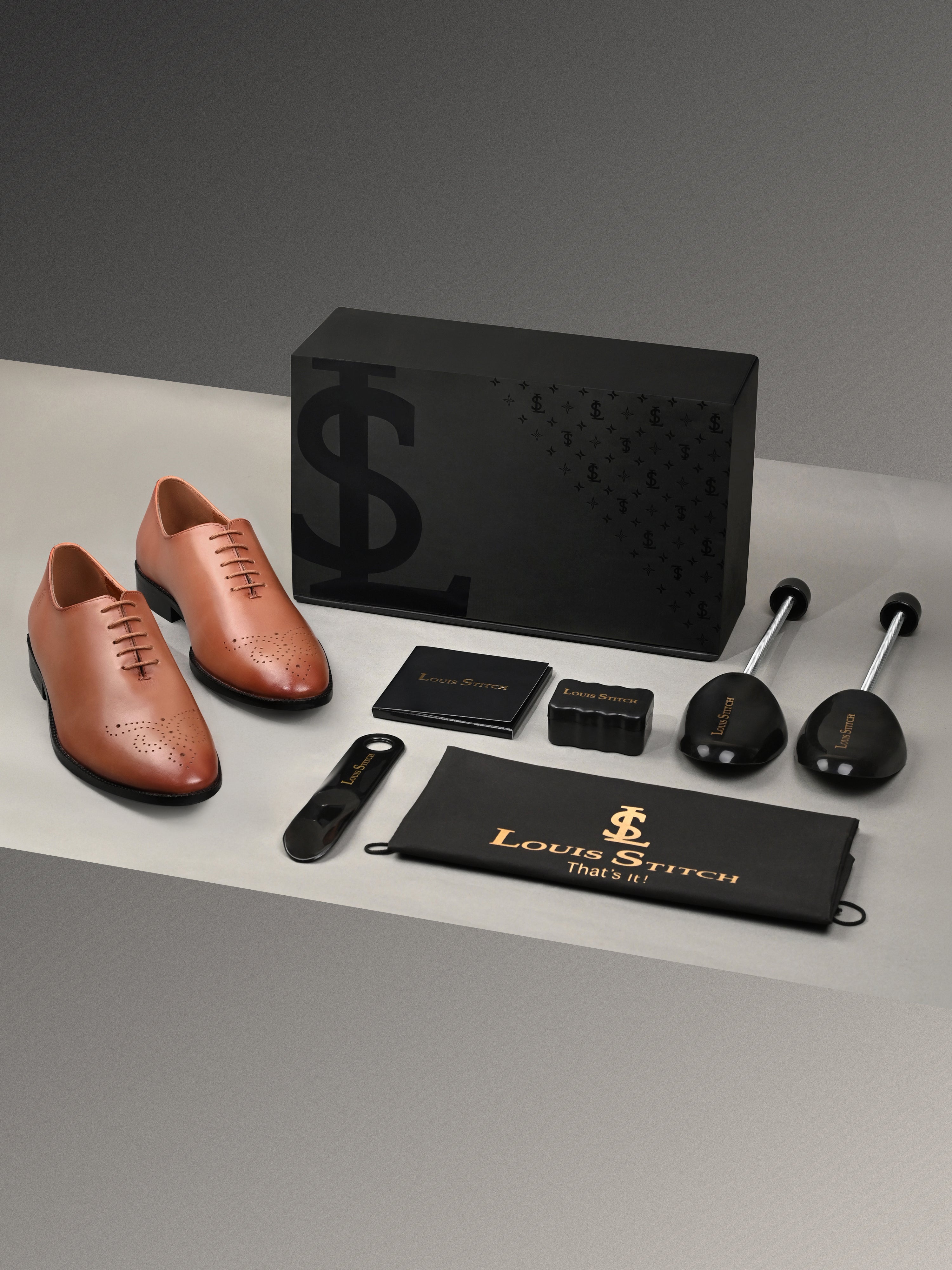 Russet Tan Italian Crust Leather Formal Derby