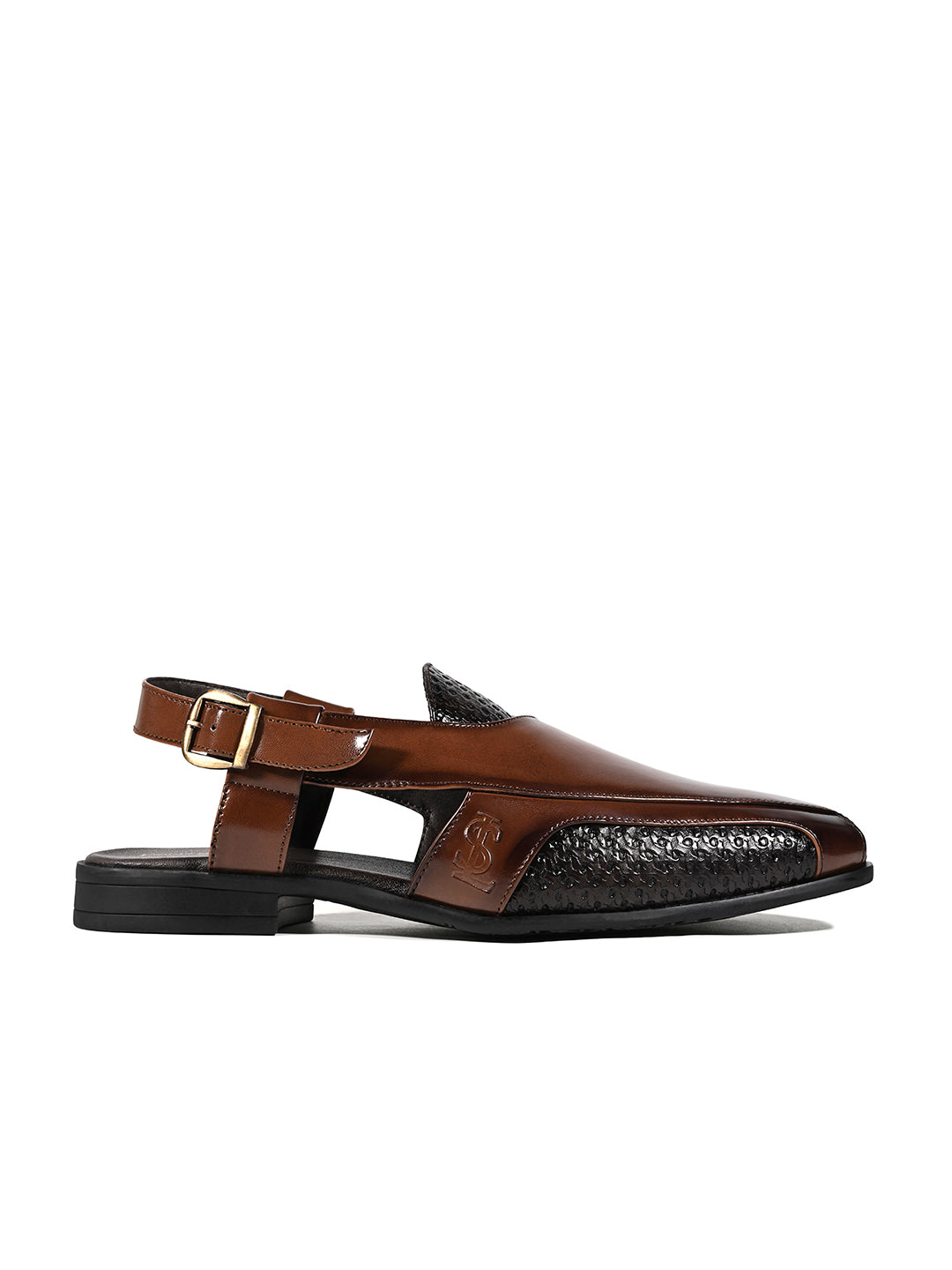 Russet Tan Comfortable Ethnic Roman Sandals