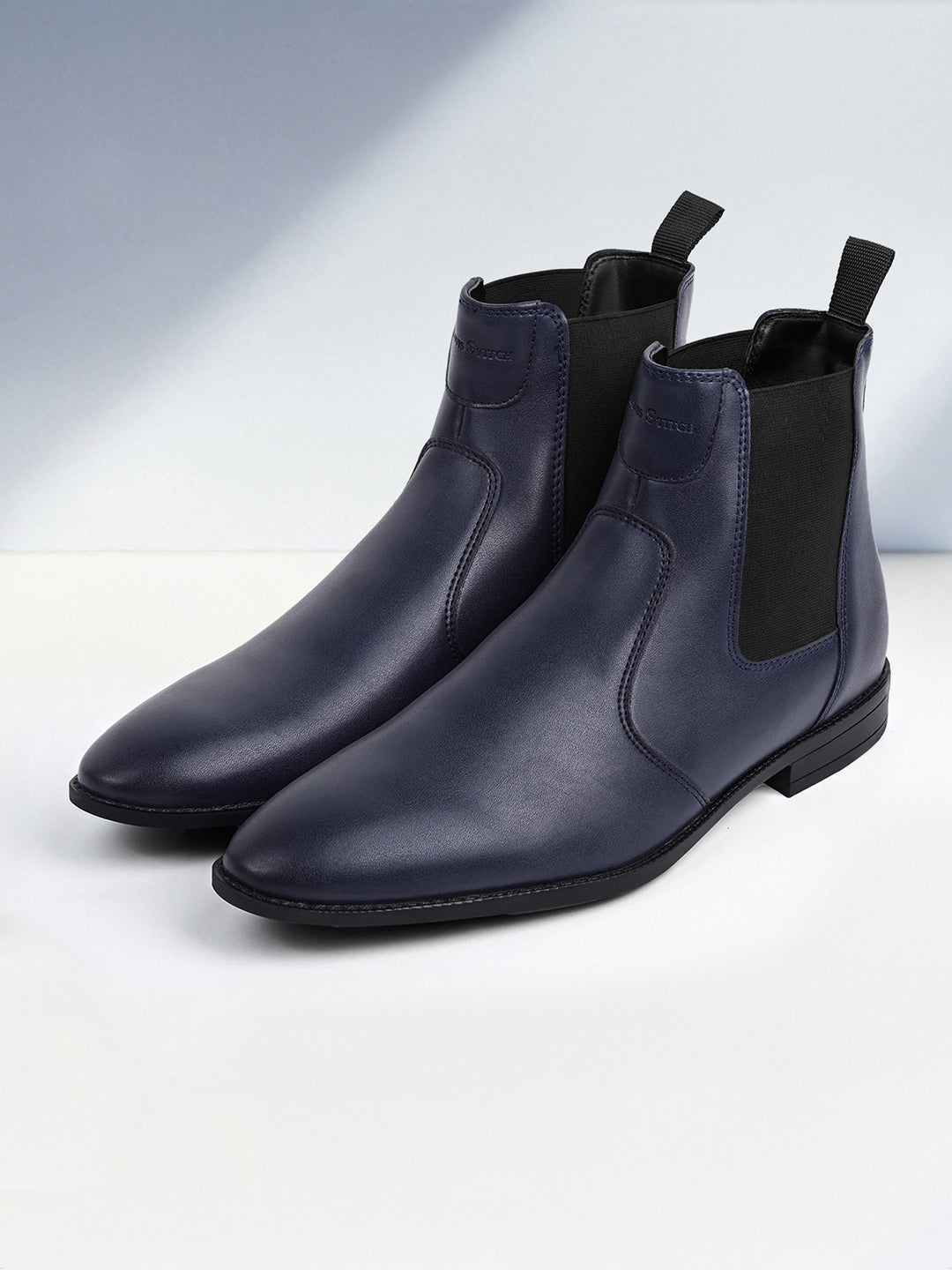 Federal Blue Dual Tone Handcrafted Chelsea Boots