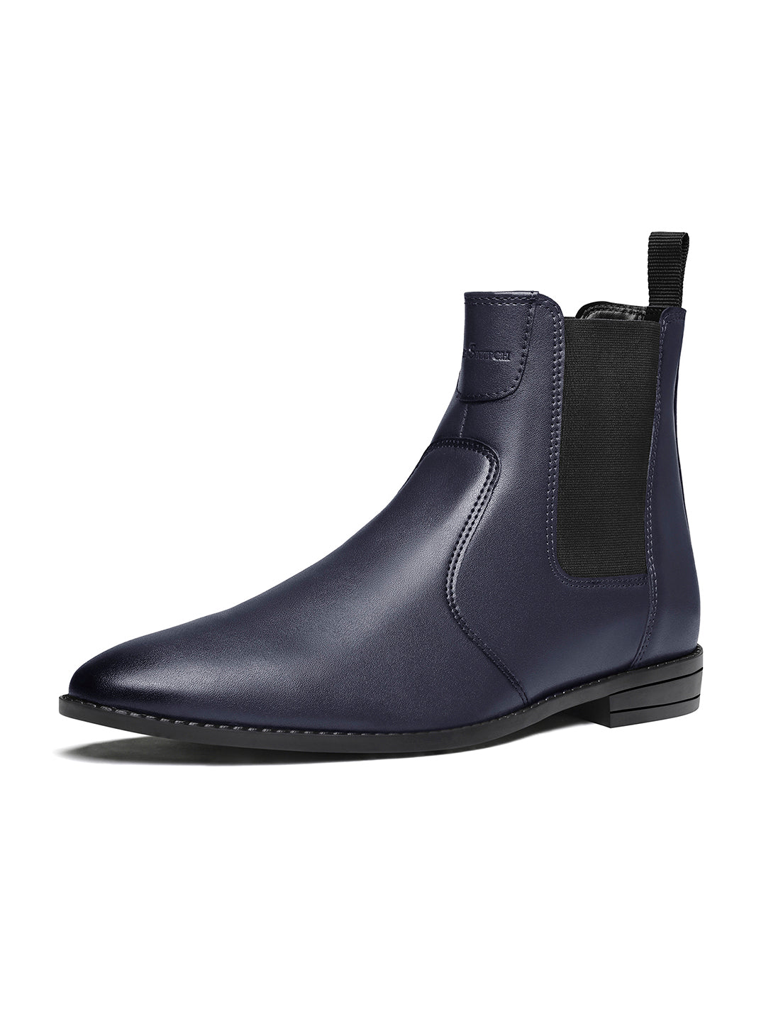 Federal Blue Dual Tone Handcrafted Chelsea Boots