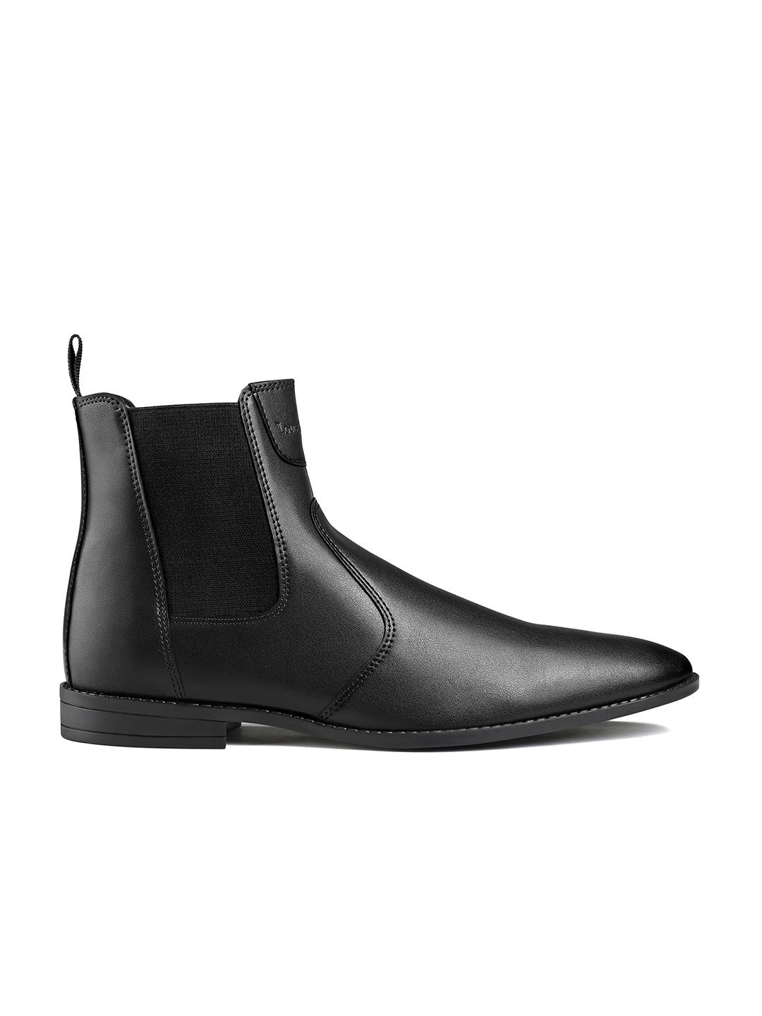 Obsidian Black Dual Tone Handcrafted Chelsea Boots