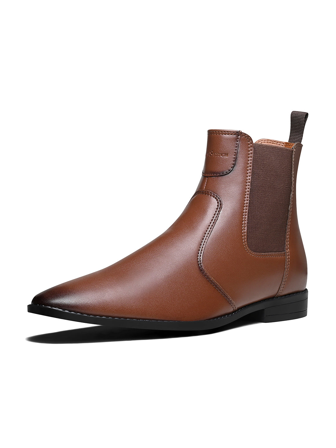 Russet Tan Dual Tone Handcrafted Chelsea Boots