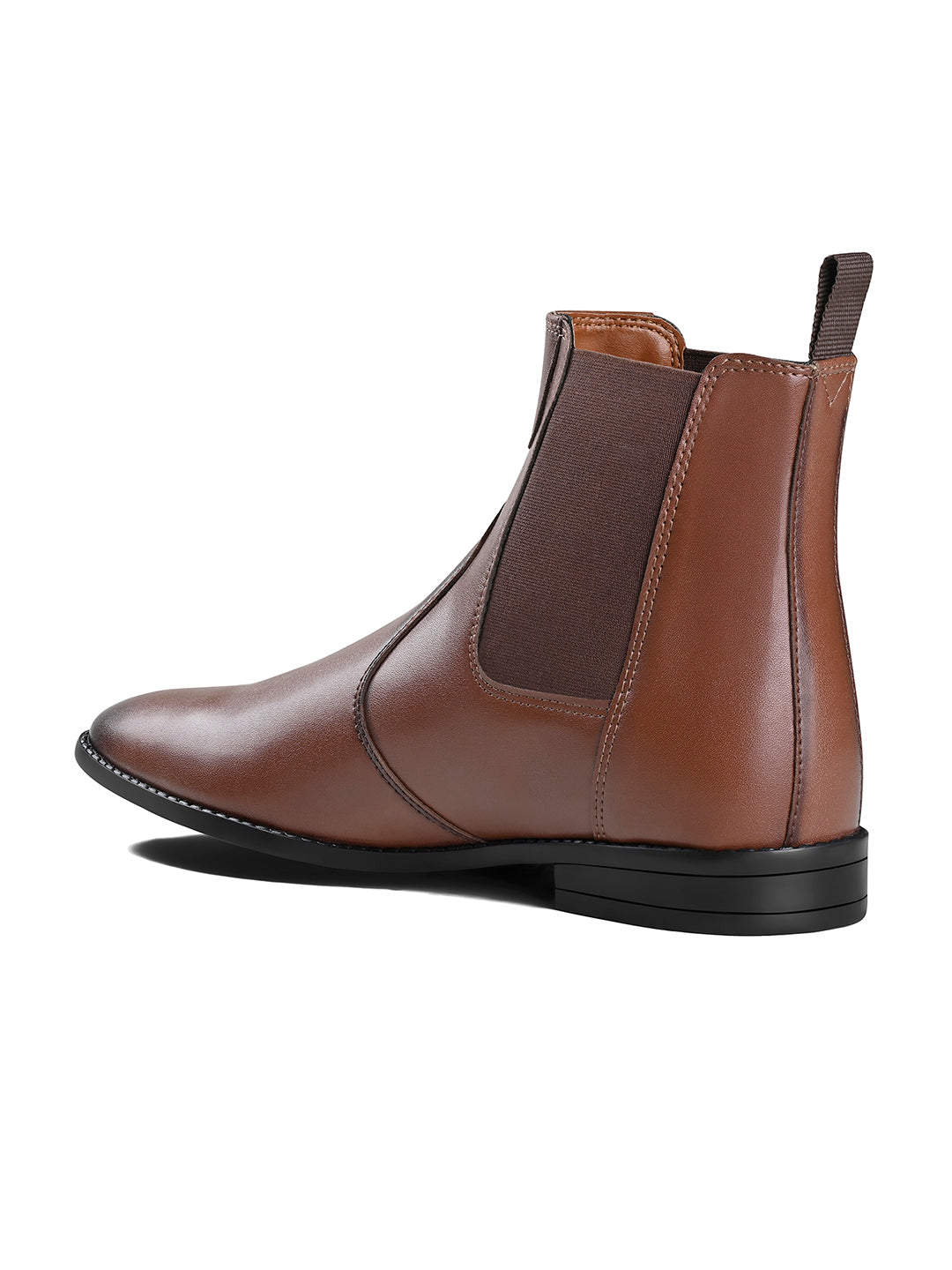 Russet Tan Dual Tone Handcrafted Chelsea Boots