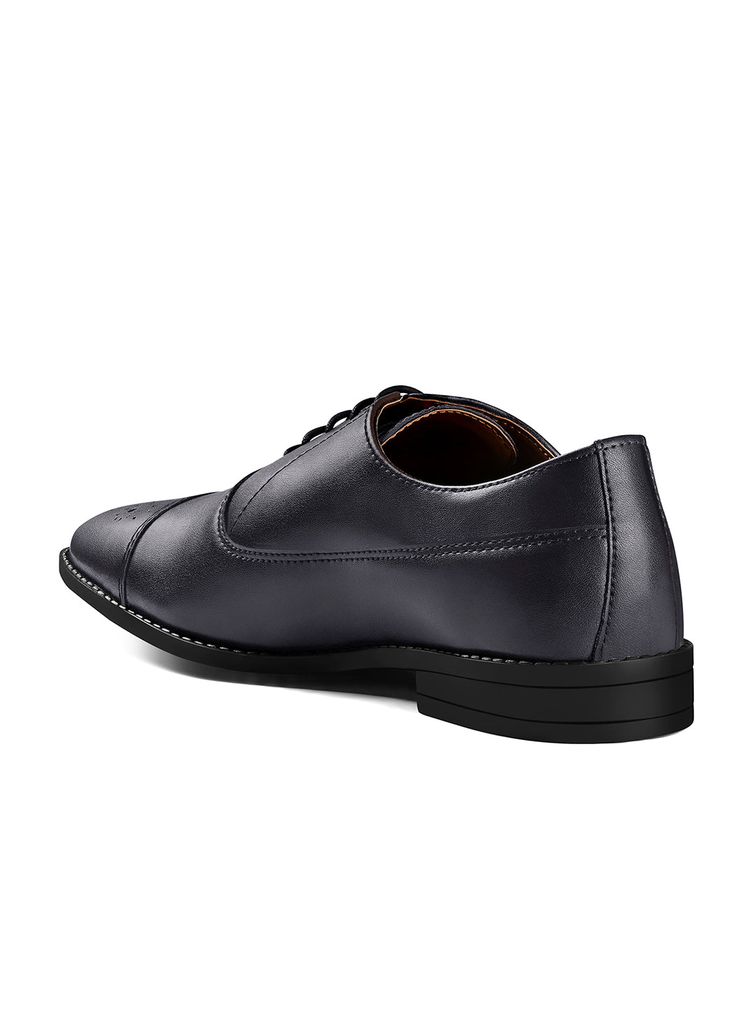Federal Blue Handcrafted Captoe Style Comfortable Laceups