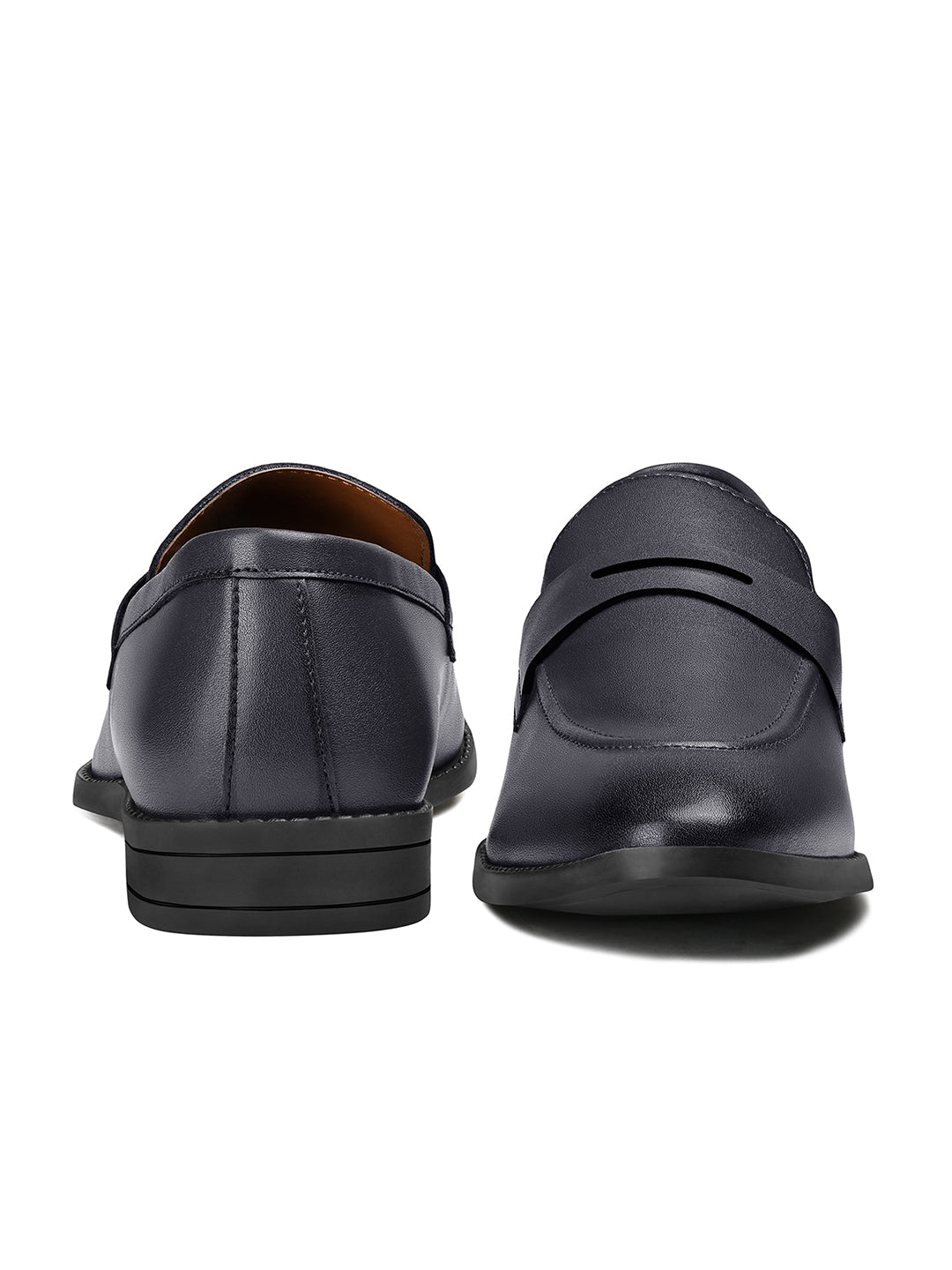 Federal Blue Slipon Style Comfortable Moccasin