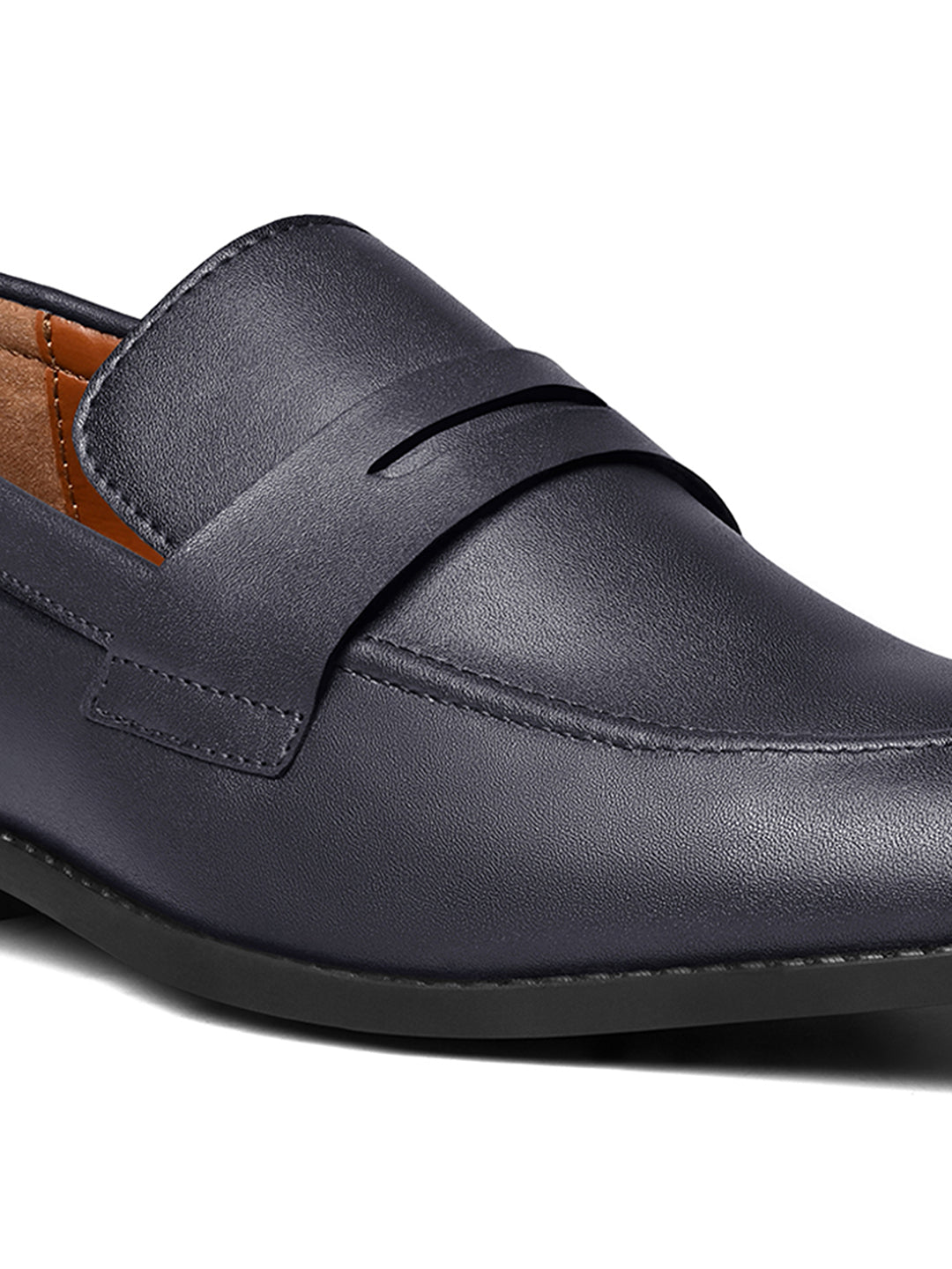 Federal Blue Slipon Style Comfortable Moccasin