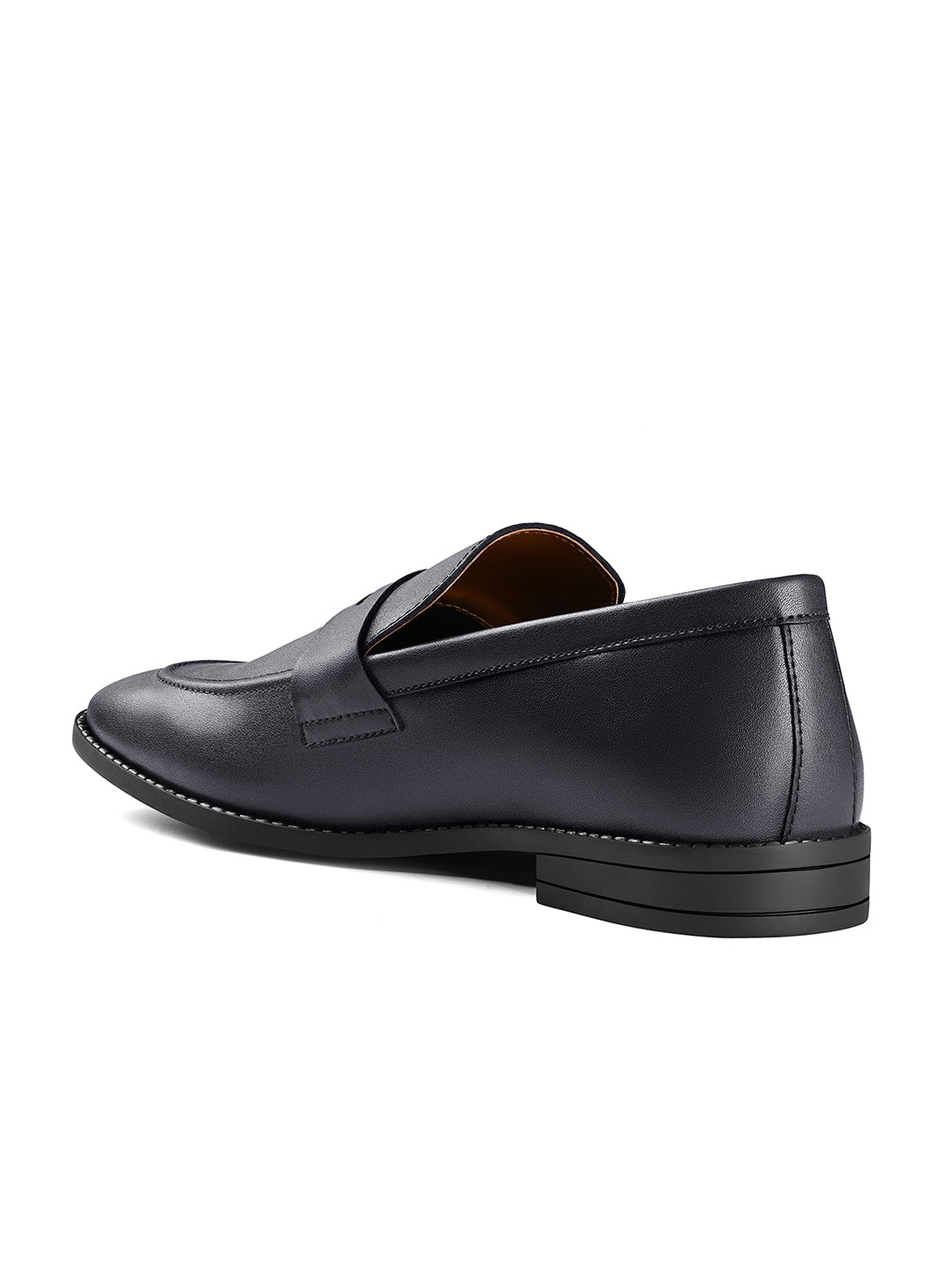 Federal Blue Slipon Style Comfortable Moccasin