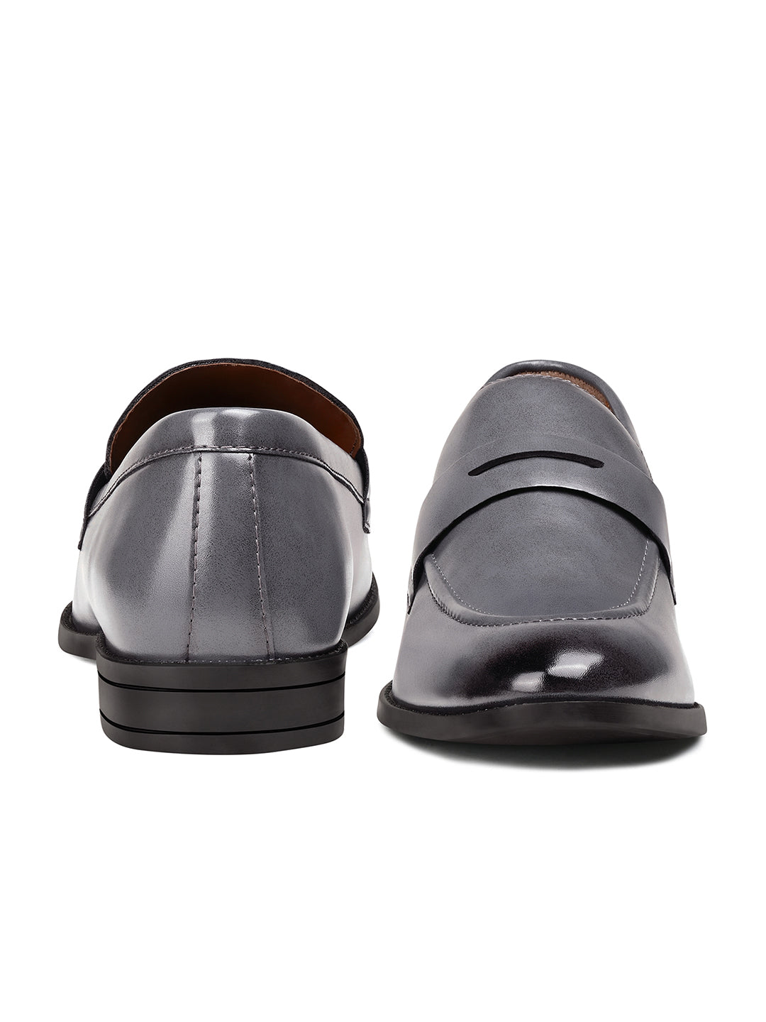 Ash Grey Slipon Style Comfortable Moccasin
